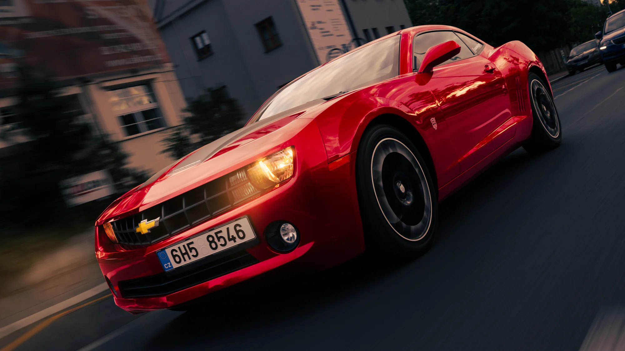 Pořádná rychlost: spolujízda nebo řízení Chevroletu Camaro Bumblebee či BodyKit SS