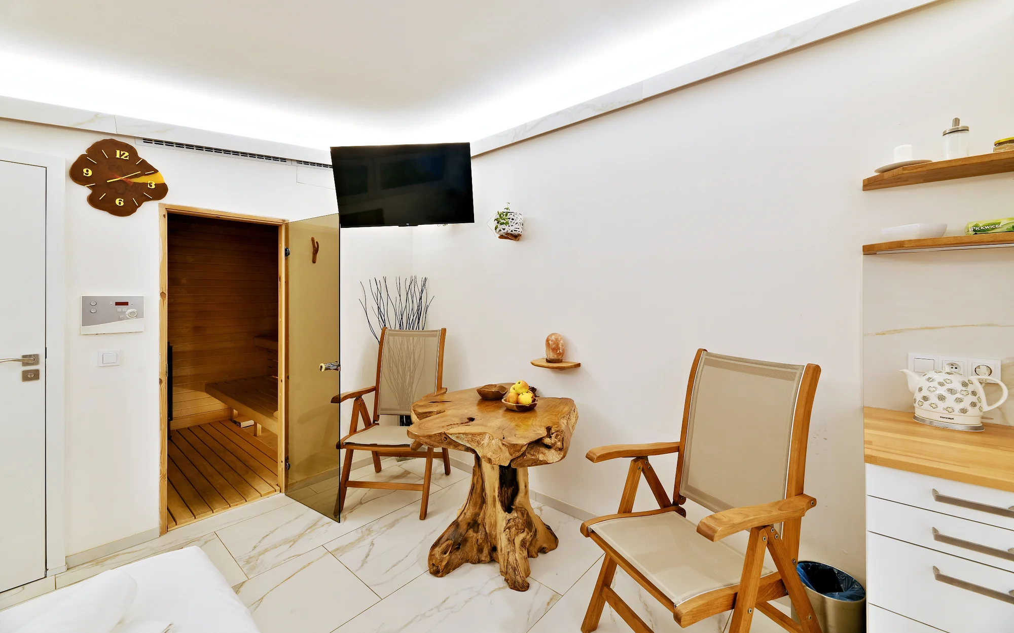 Privátní wellness na hodinu i celou noc: finská sauna, vířivá vana, ochlazovací vědro i s Bohemia Sektem