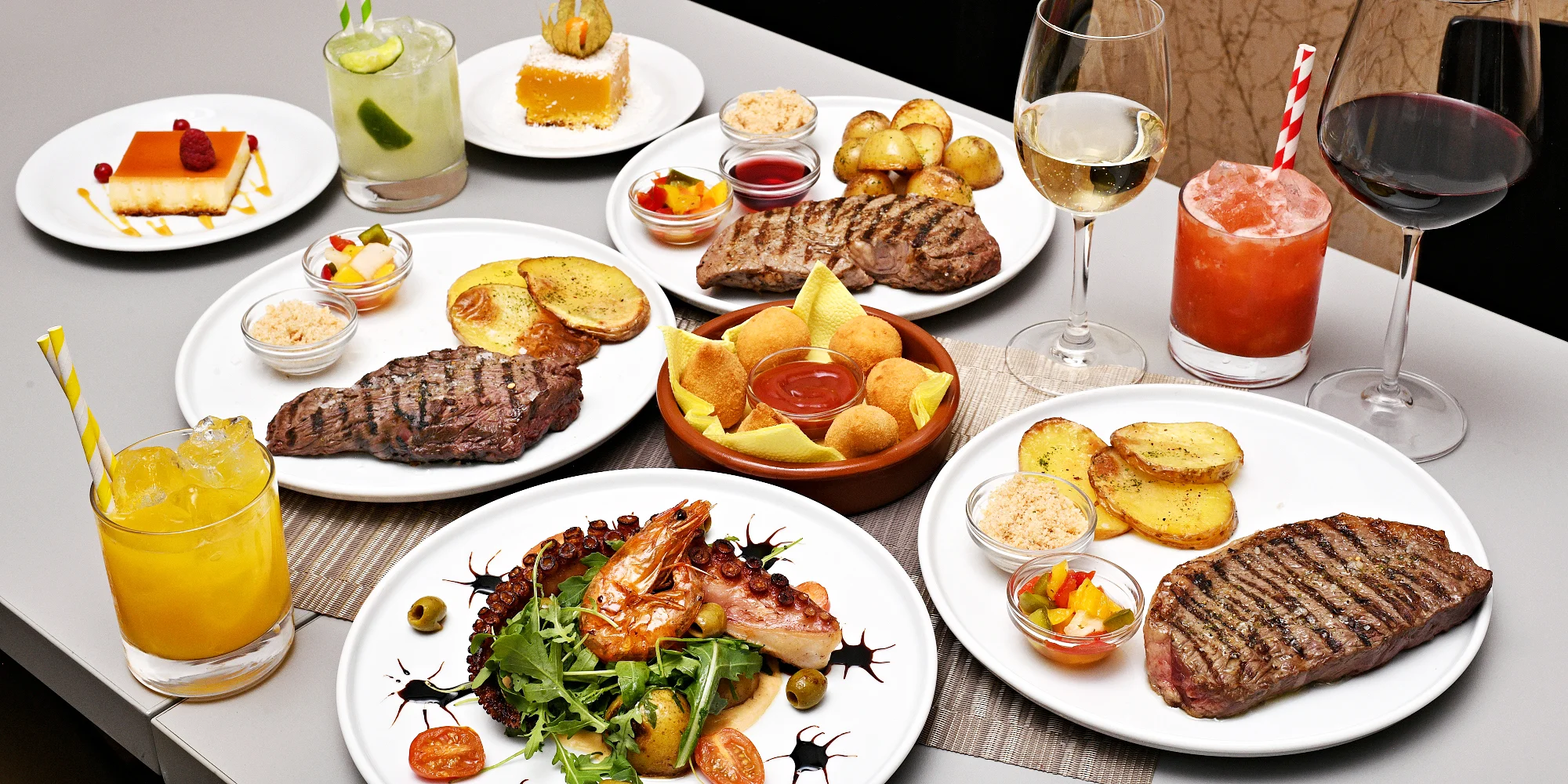 Otevřený voucher do brazilské restaurace Delicia: 1 000–2 000 Kč na jídlo i nápoje