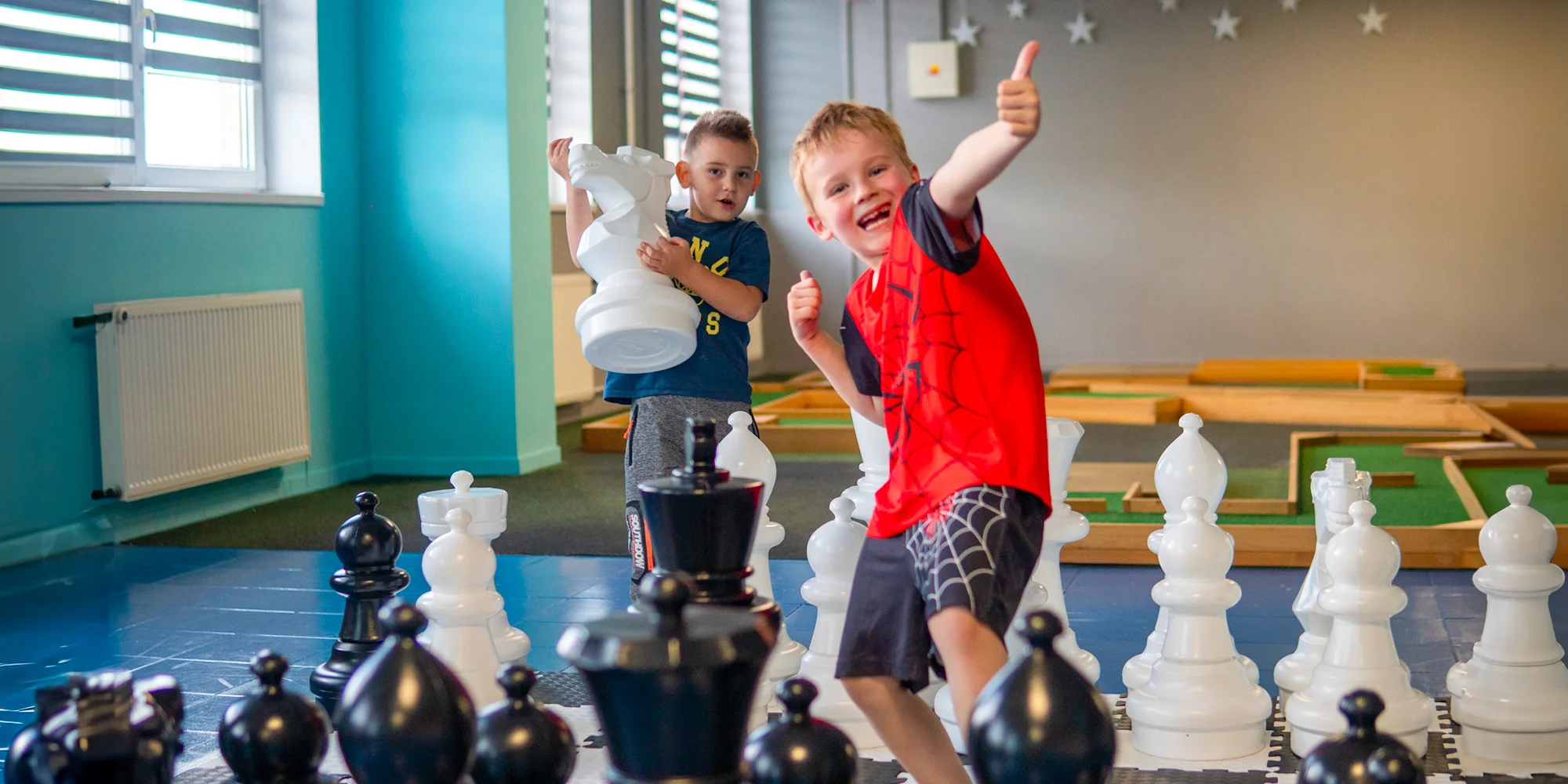 Bazének, hračky i minigolf: celodenní vstup do zábavního centra Jojopark pro děti i dospělé