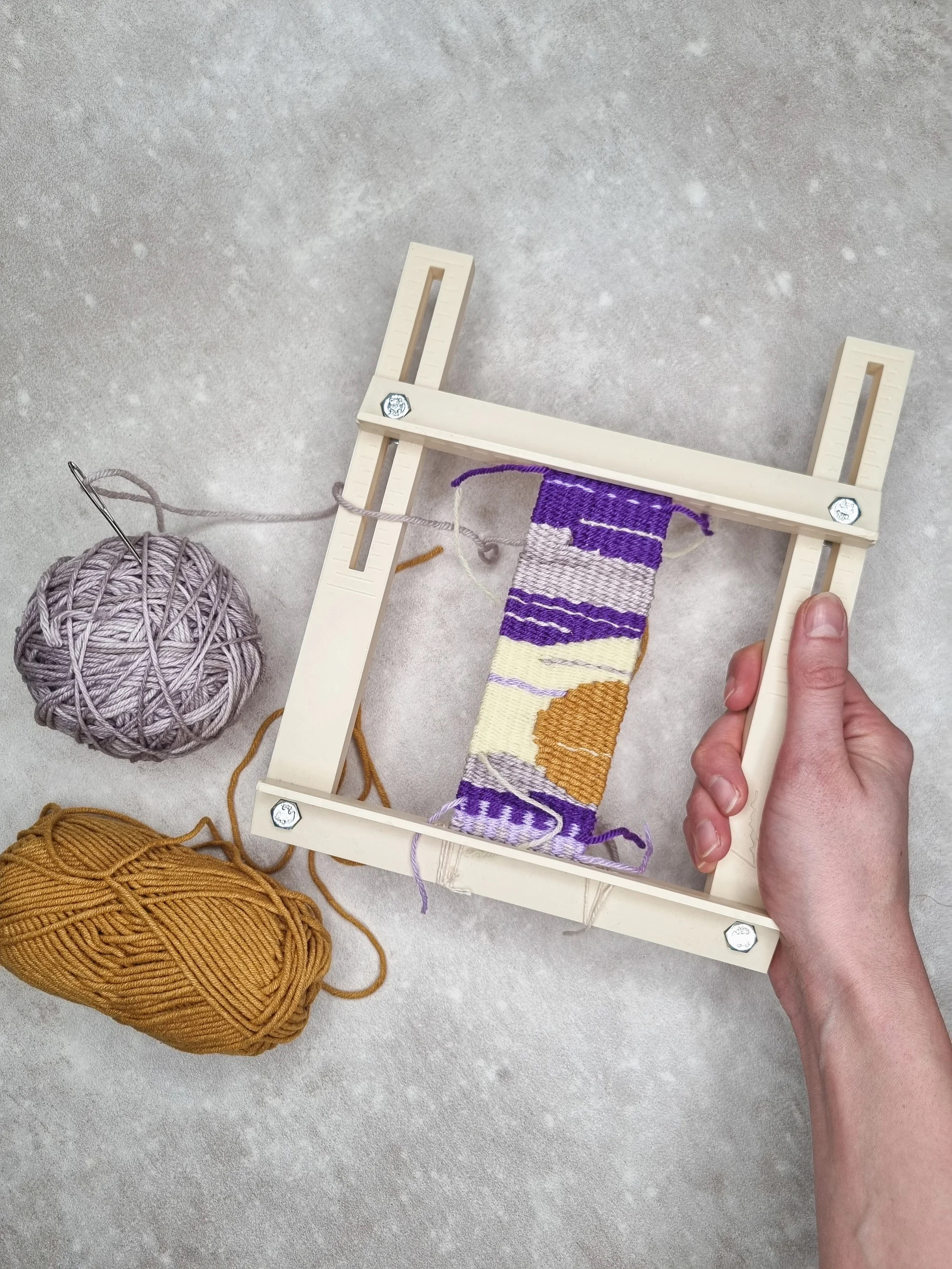 Odpočinkové kurzy tkaní: úplné základy, tvorba podtácku i tapiserie