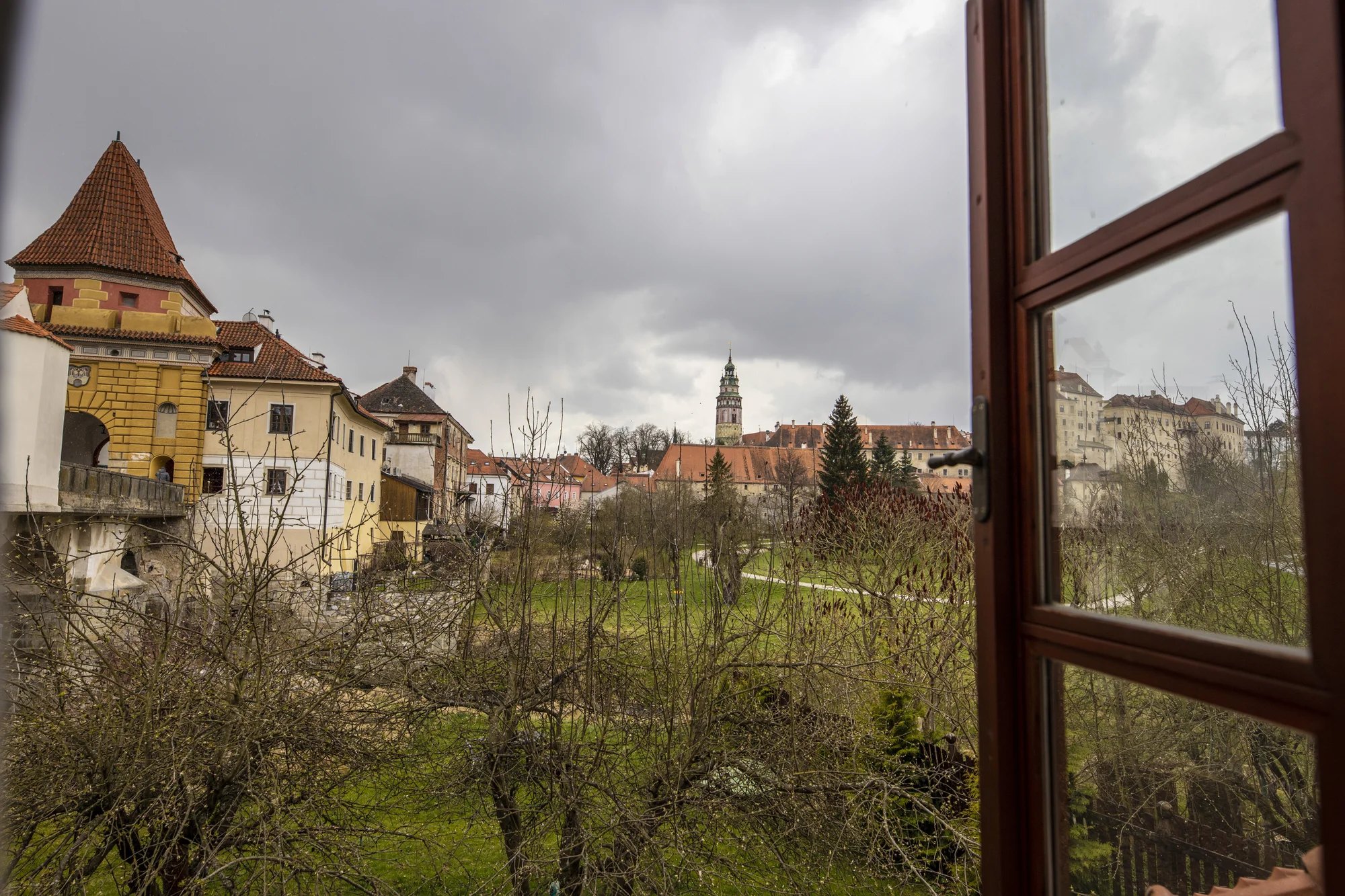 Stylový středověký domek v centru Českého Krumlova