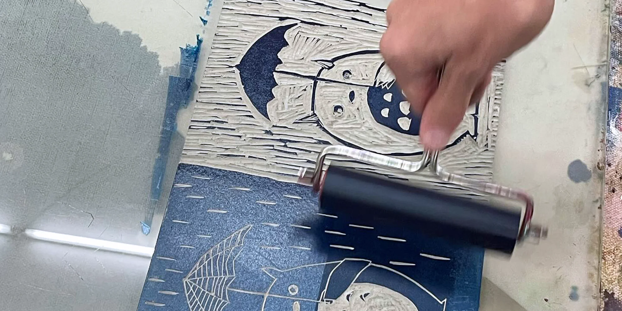 Výtvarný kurz v grafické dílně: linoryt pro 1–2 osoby