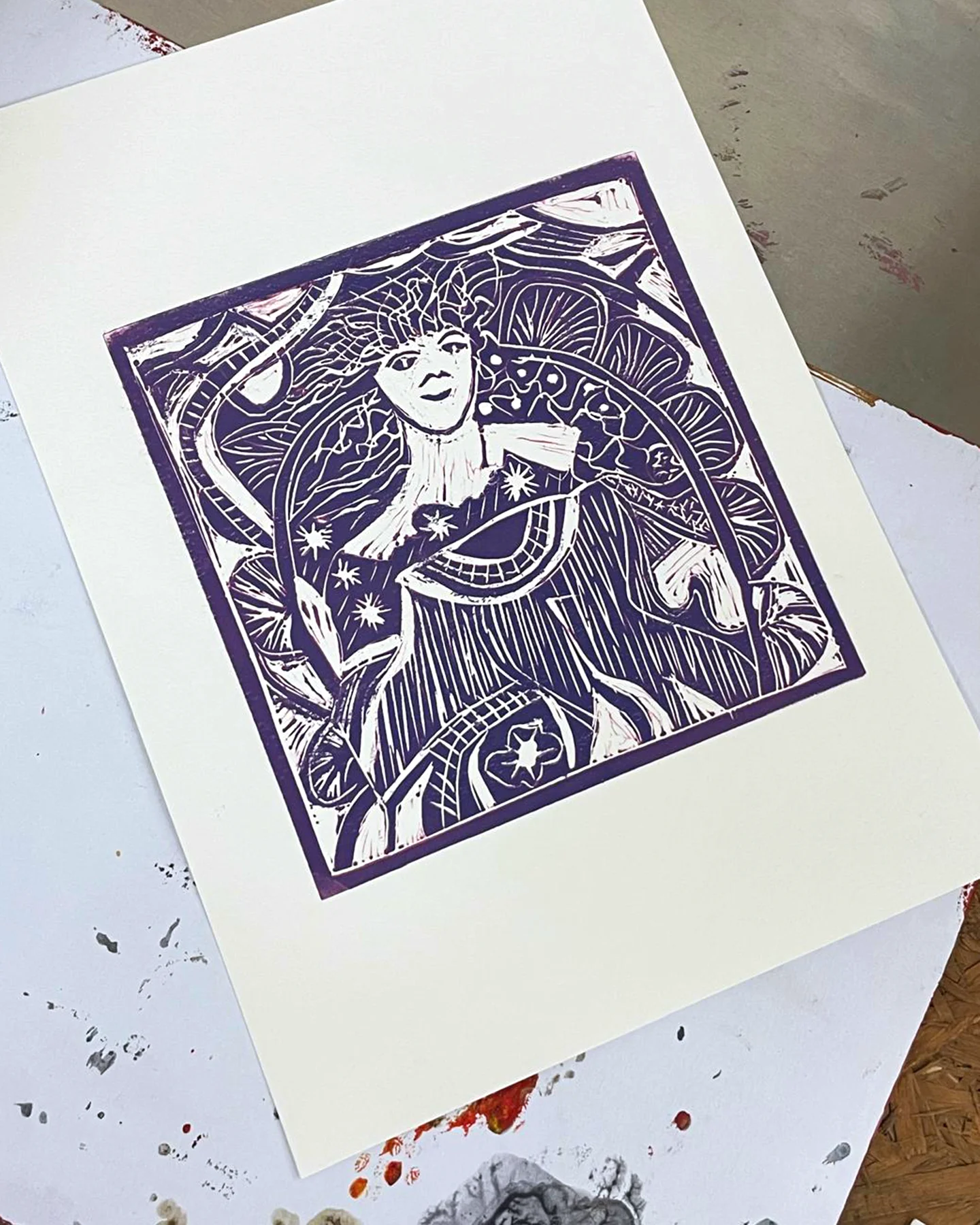 Výtvarný kurz v grafické dílně: linoryt pro 1–2 osoby