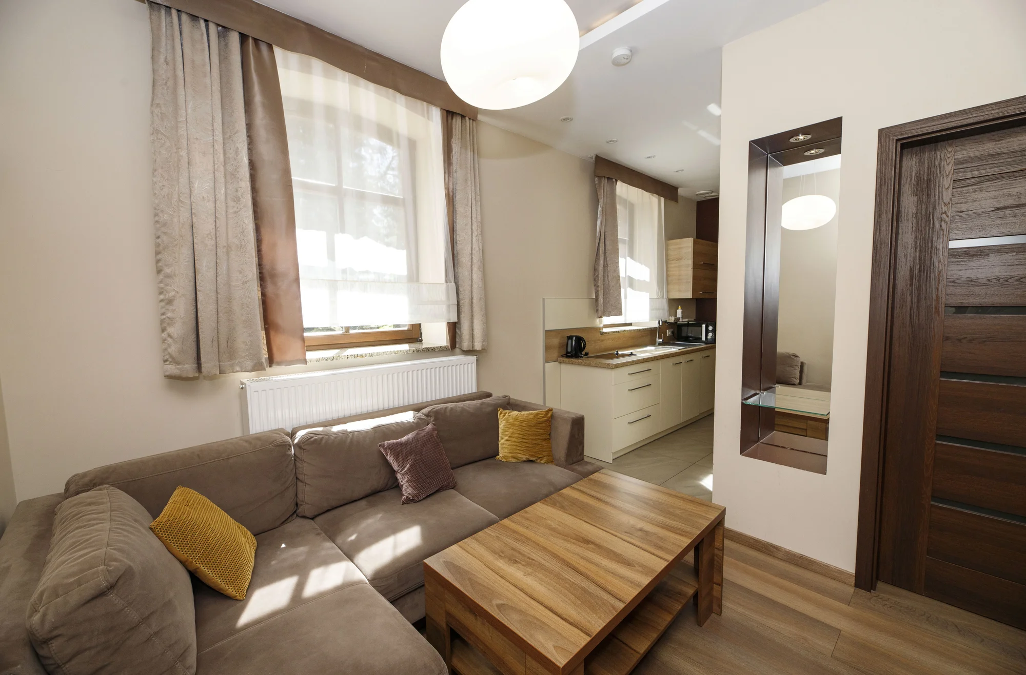 Krásné apartmány v polských Krkonoších: snídaně či polopenze i sauna