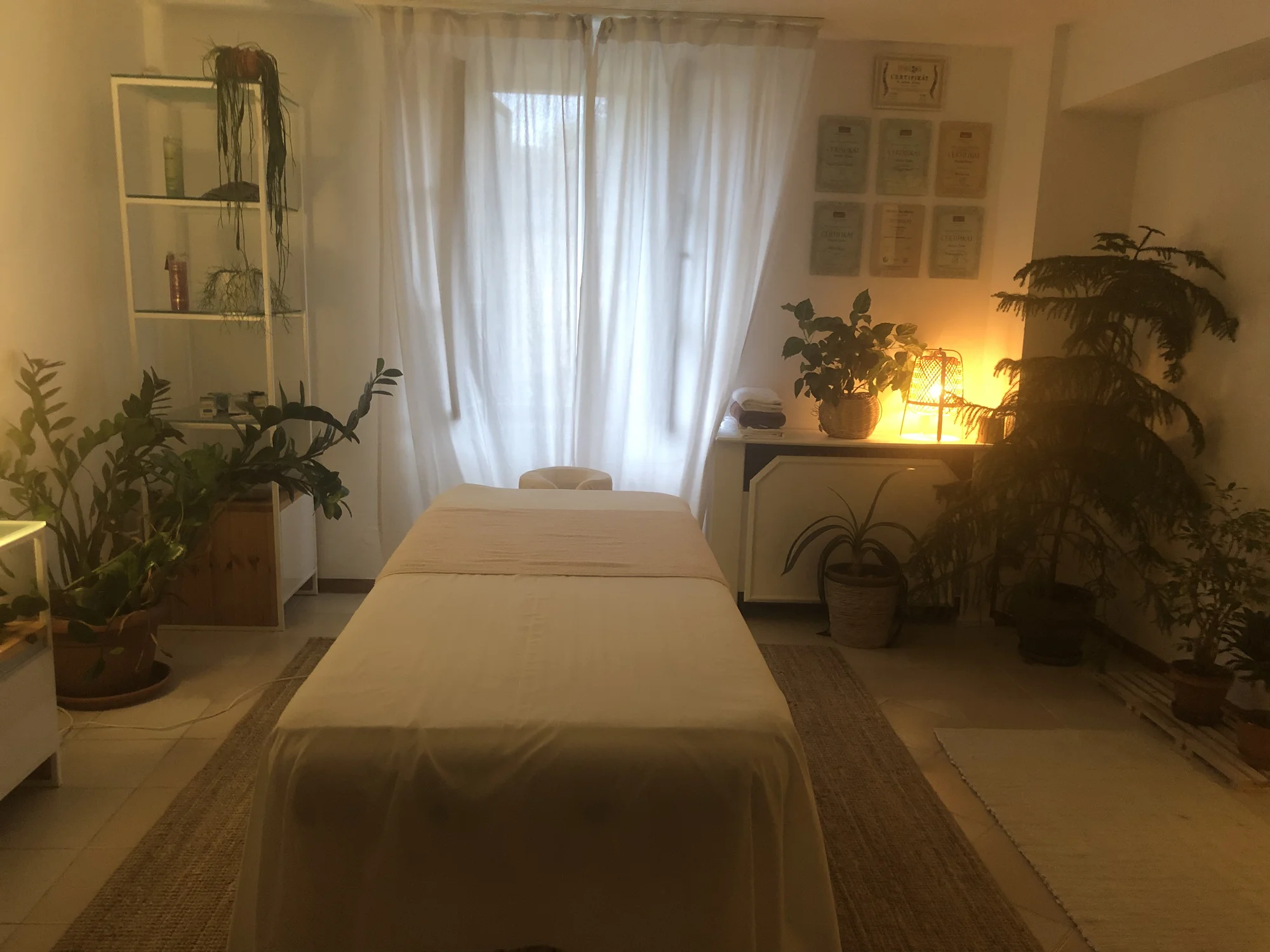 Částečná nebo celotělová relaxační masáž, ošetření reflexních bodů nebo lomi lomi