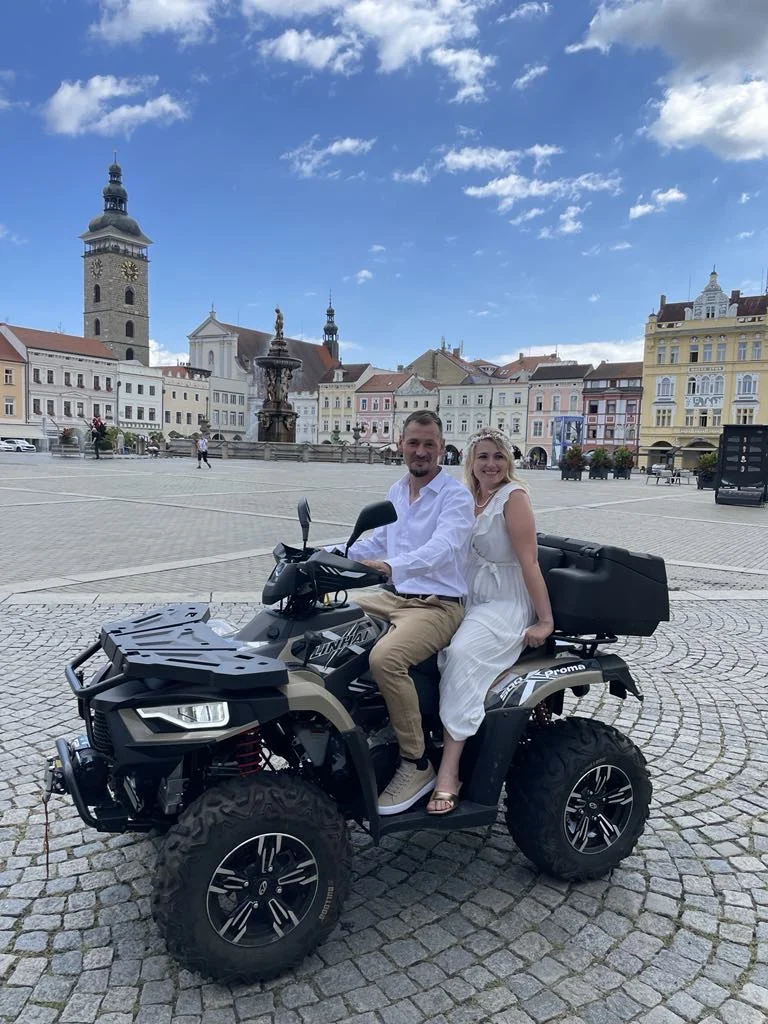 Půjčení čtyřkolky Linhai 500 Pro max pro 1–2 osoby: na den, víkend i celý týden