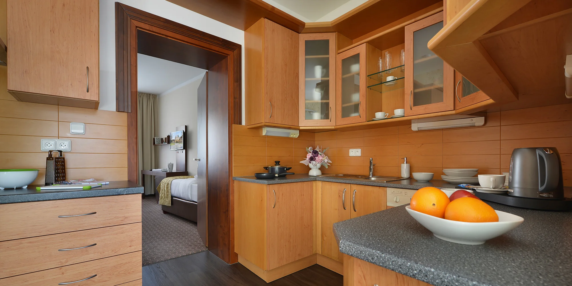 Relax na Vysočině: pobyt v designovém apartmánu, sauna i vstupenka do sklárny