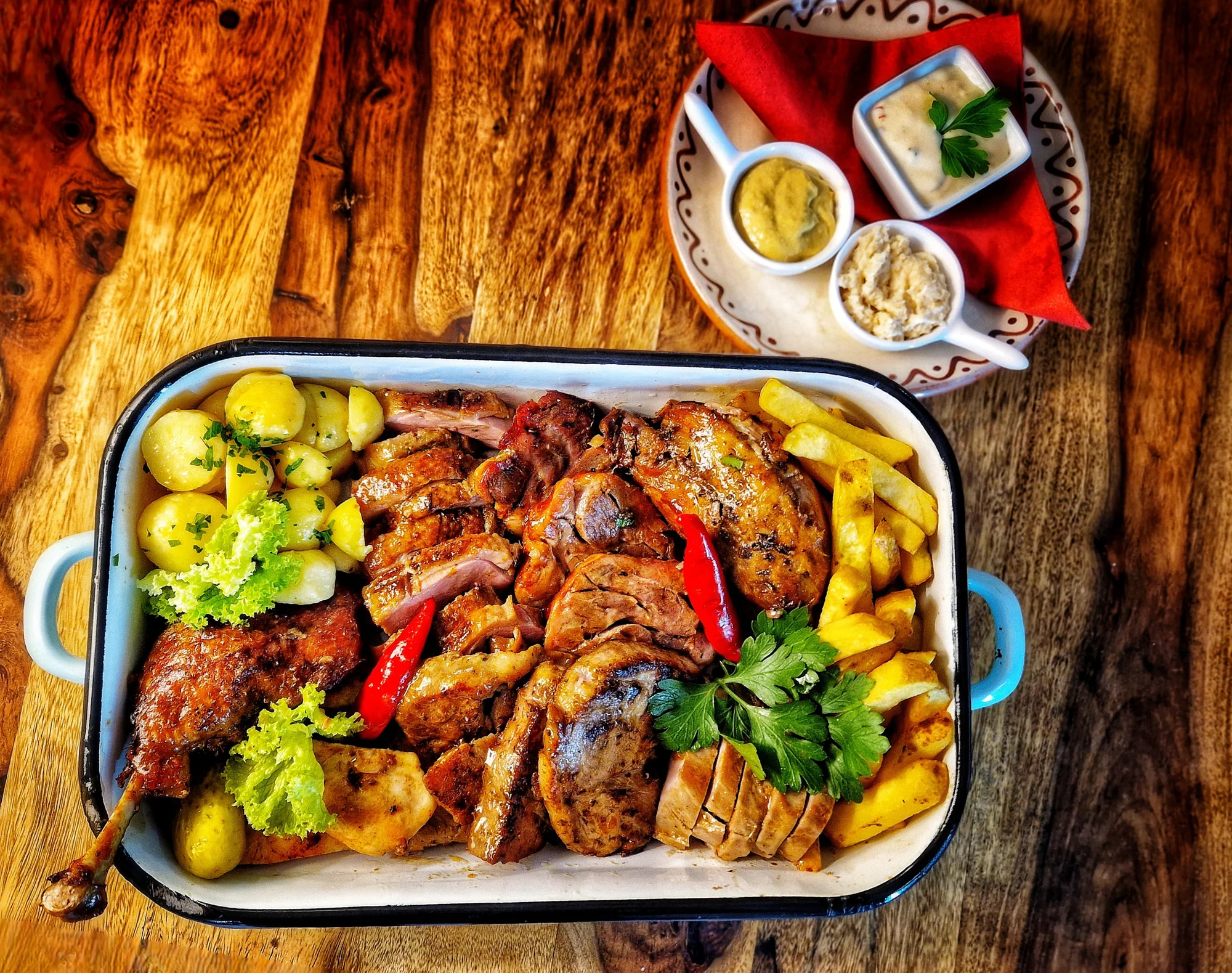 Pivovarské hody: kachní nebo masové menu s ochutnávkou piv a čokolád i pivní lázně