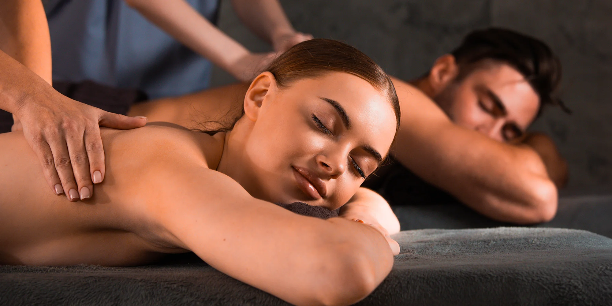 Párová relaxační masáž celého těla na 60 minut