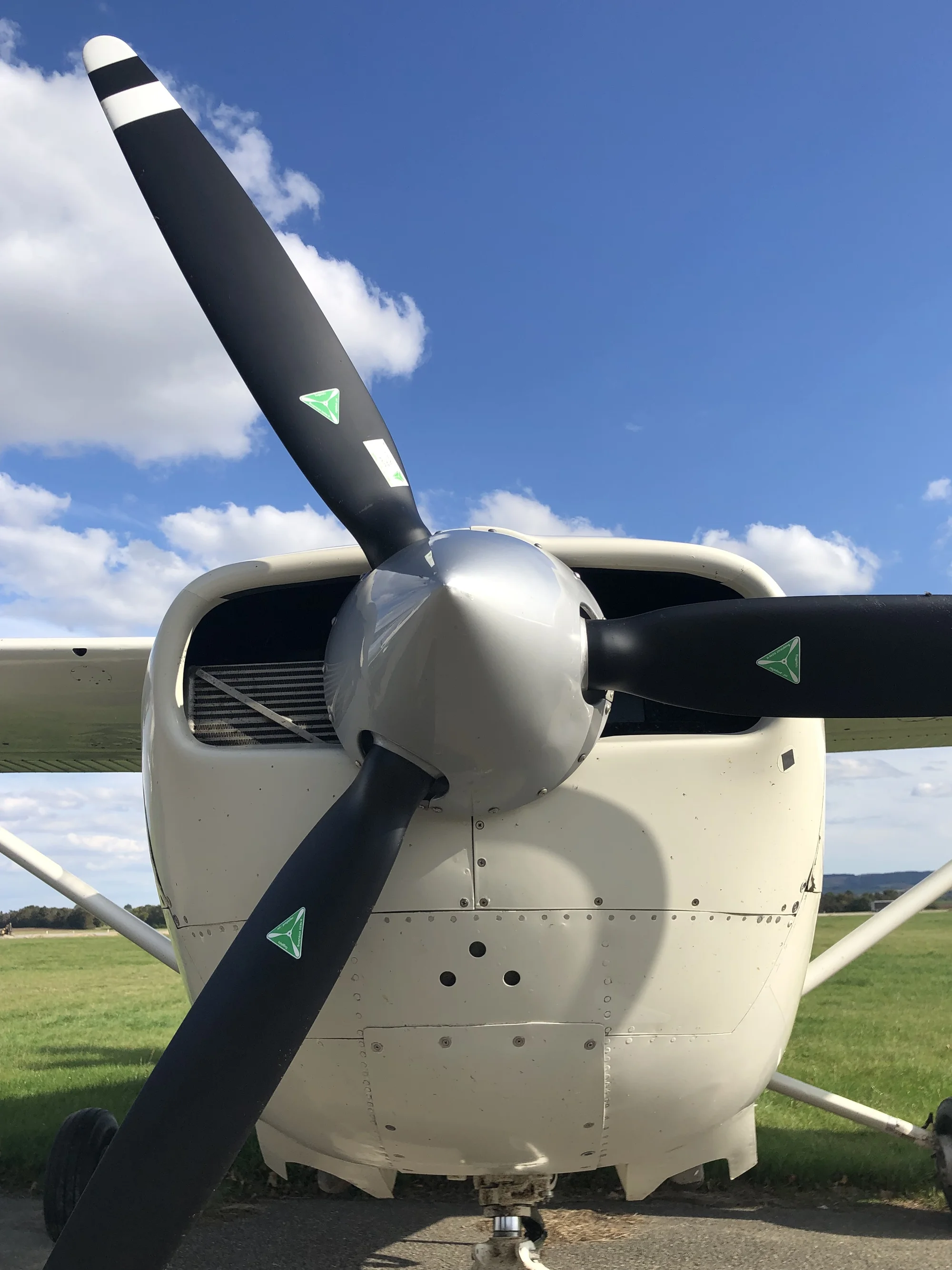 Vyhlídkový let v letadle Cessna 207 nad „zakázanou přehradou“ u Vyškova