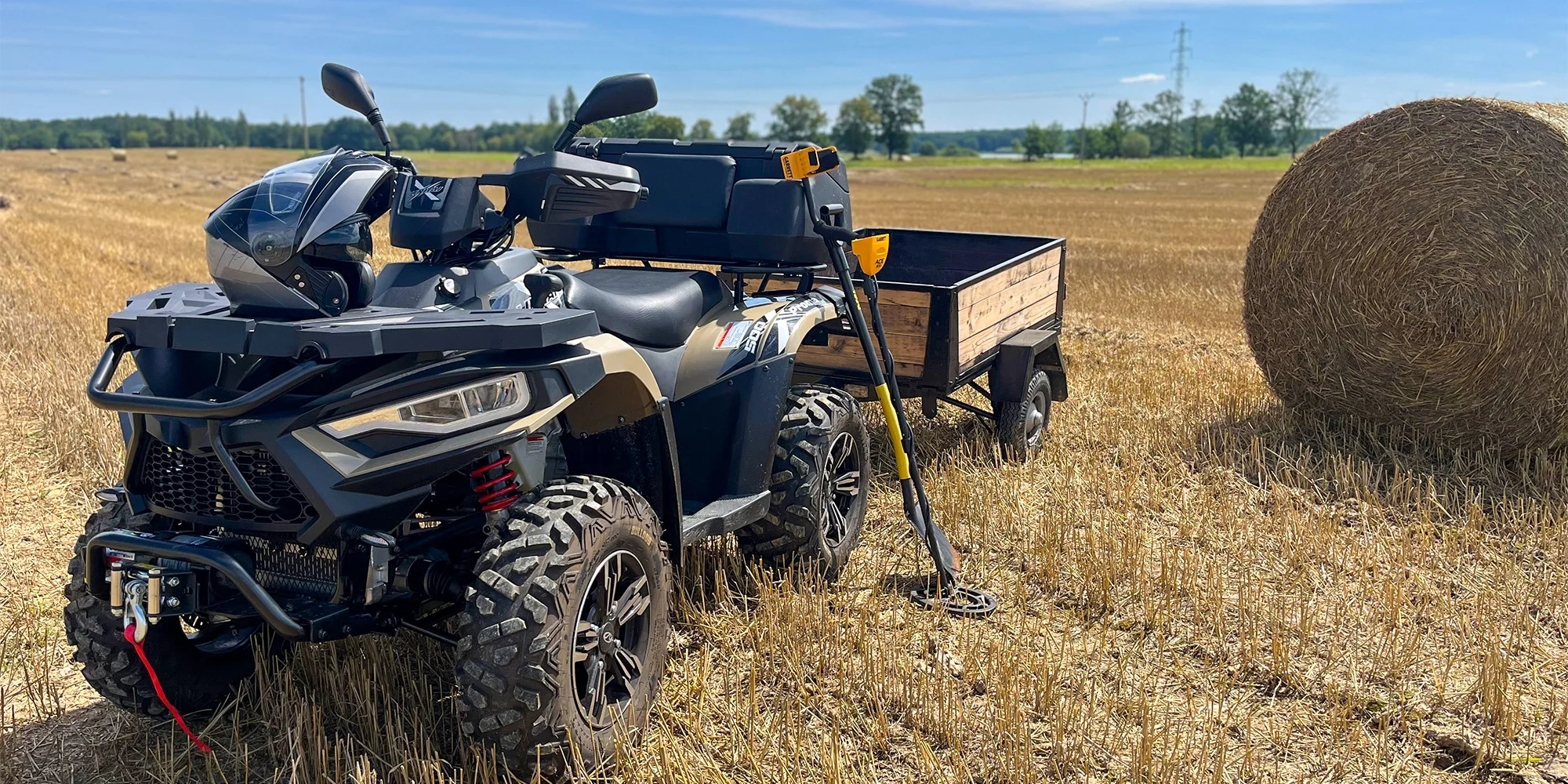 Půjčení čtyřkolky Linhai 500 Pro max pro 1–2 osoby: na den, víkend i celý týden