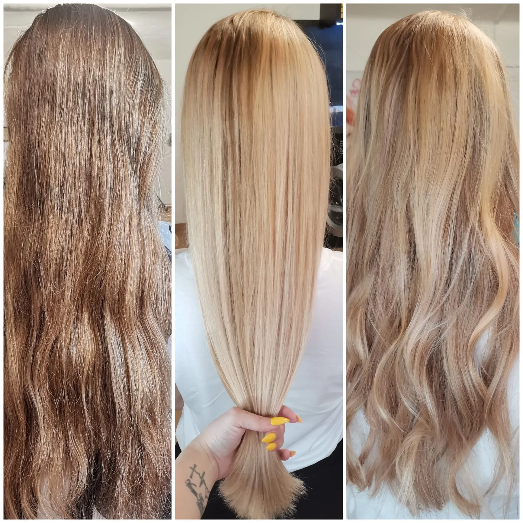 Zesvětlovací techniky dle výběru: balayage, foilayage nebo ombre