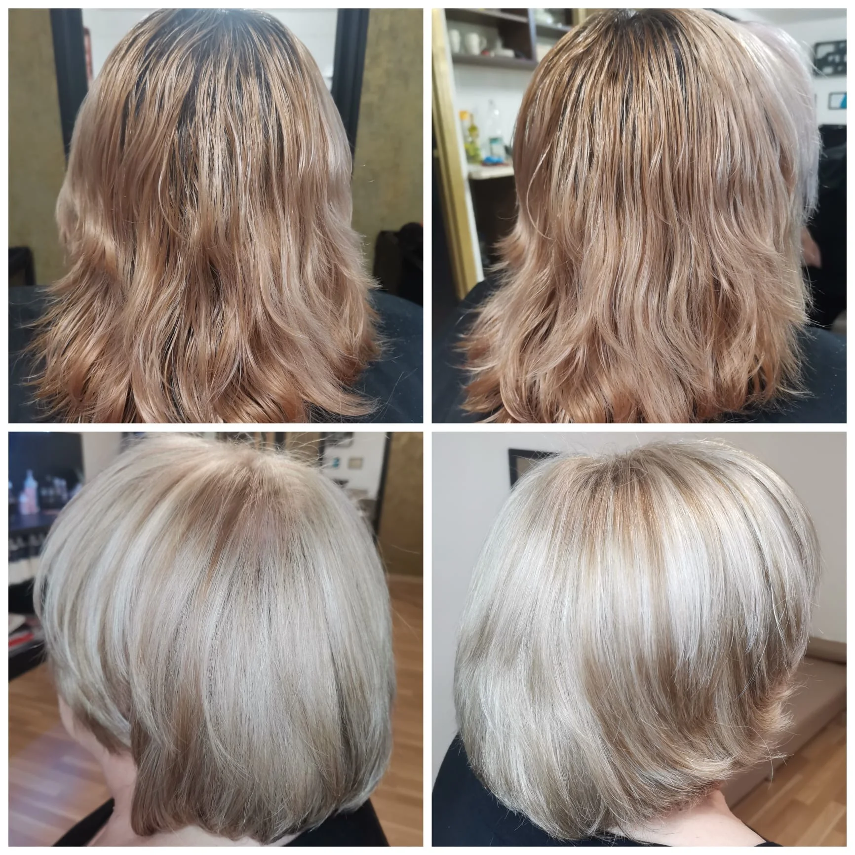 Zesvětlovací techniky dle výběru: balayage, foilayage nebo ombre