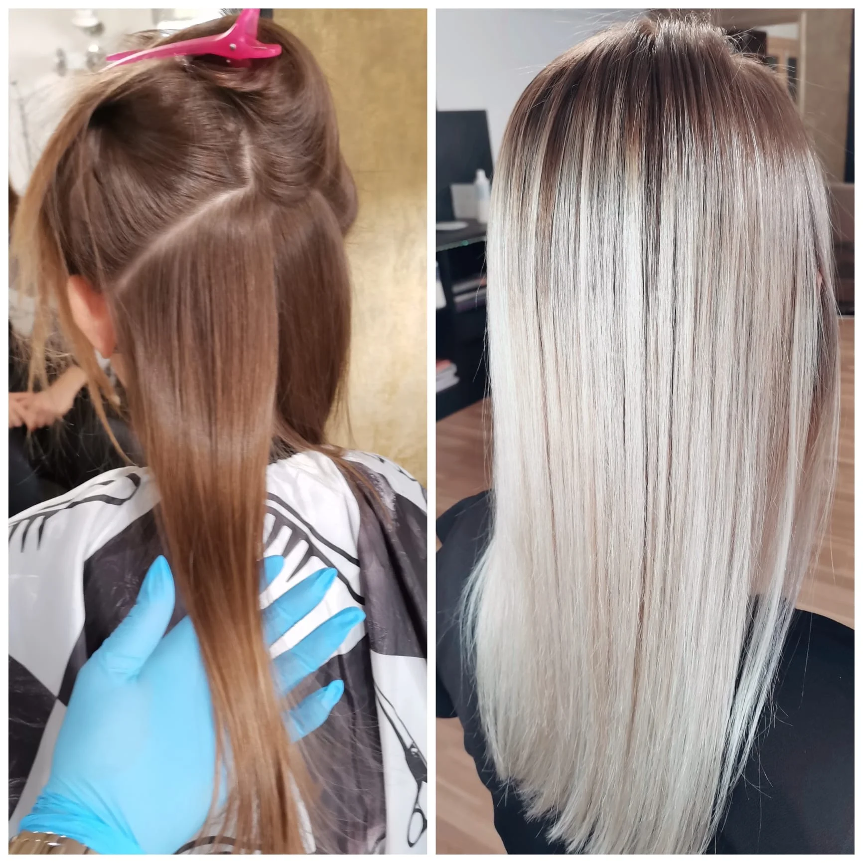 Zesvětlovací techniky dle výběru: balayage, foilayage nebo ombre