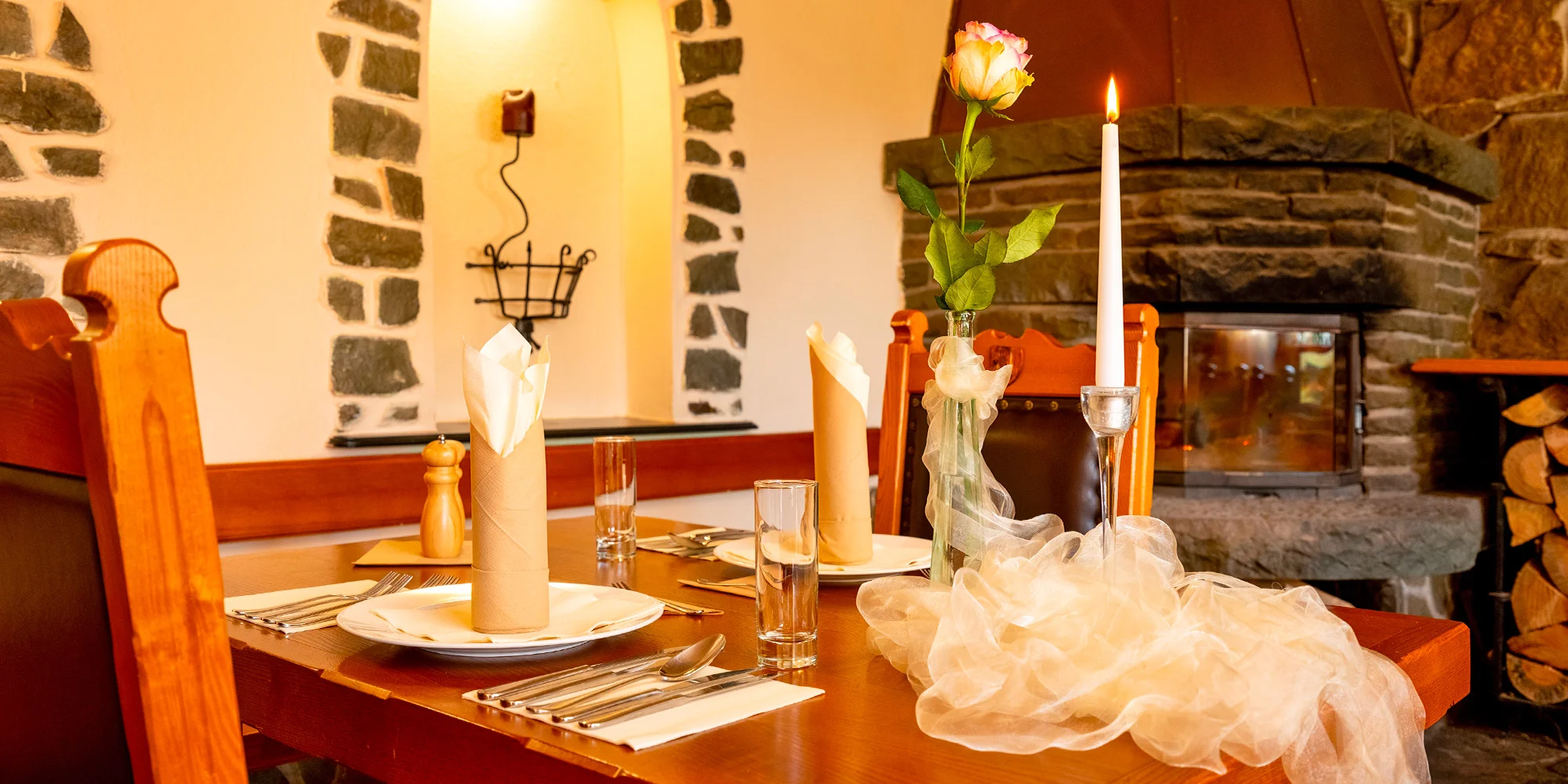 5chodové menu v zámecké restauraci i privátní relaxace pro dva