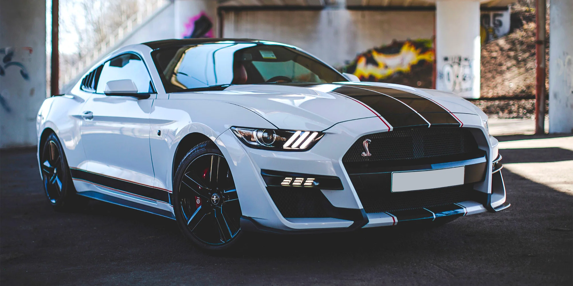 Zapůjčení Fordu Mustang na 24 nebo 48 hodin i celý víkend