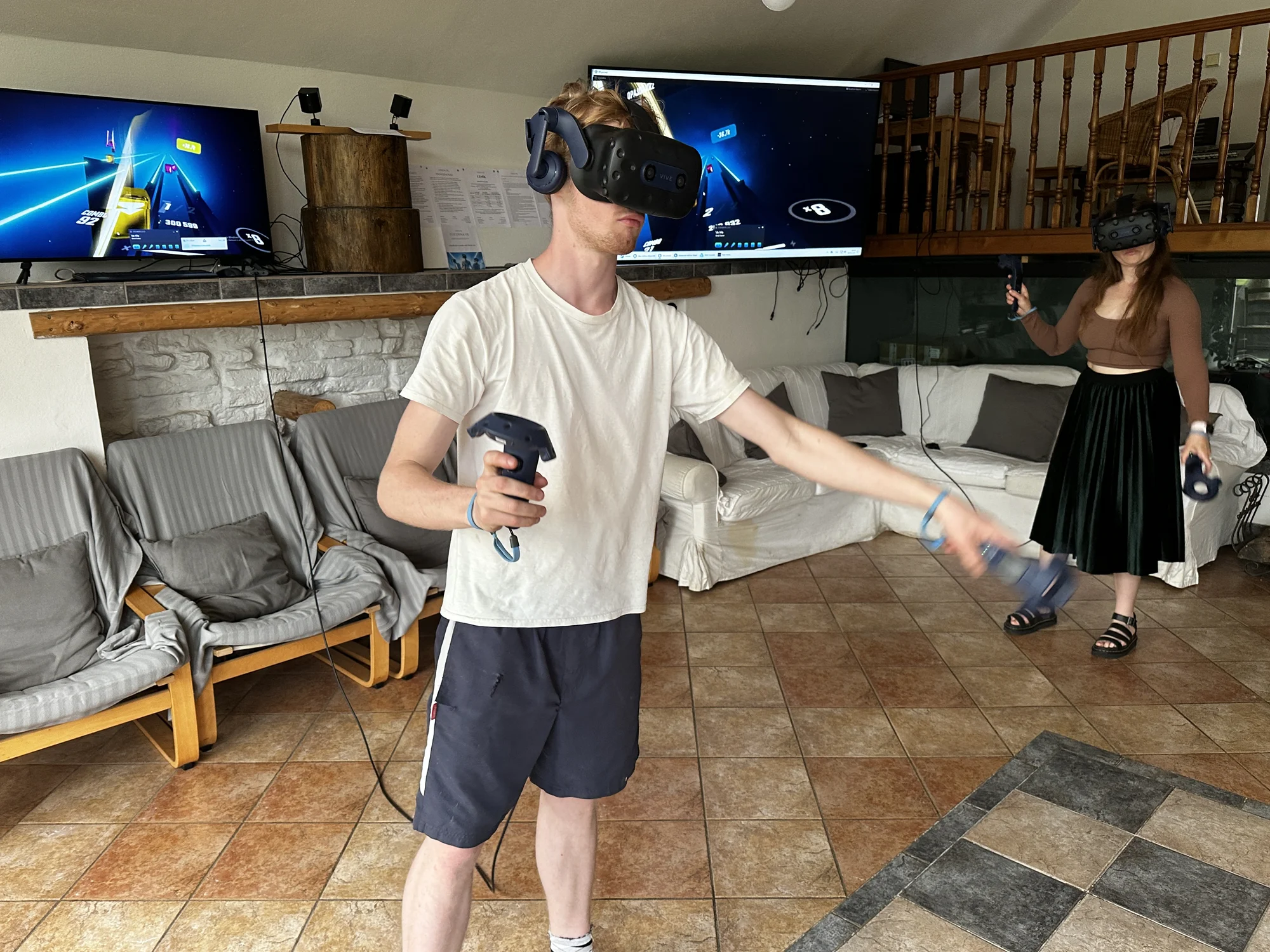 Virtuální realita: půjčení 1 nebo 2 setů až na 2 hodiny, na výběr přes 60 různých her