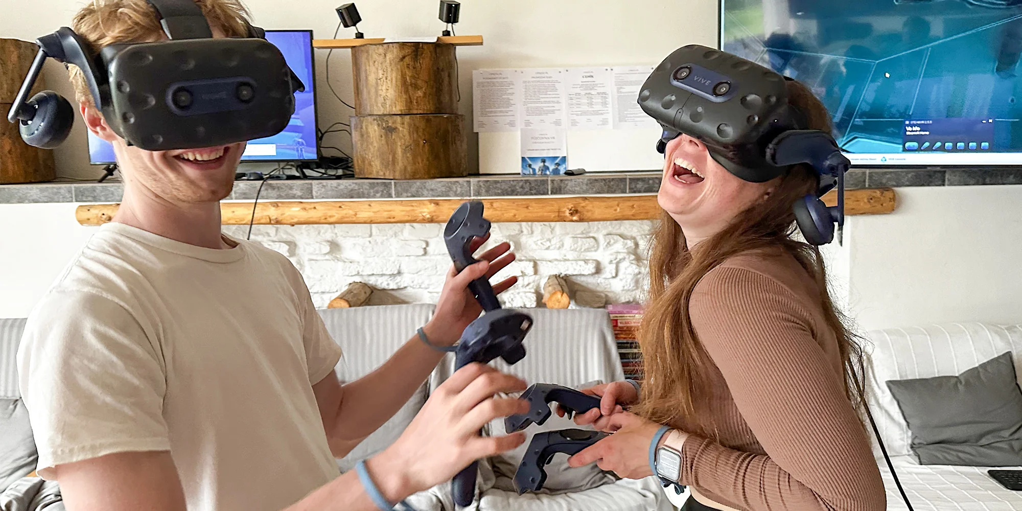 Virtuální realita: půjčení 1 nebo 2 setů až na 2 hodiny, na výběr přes 60 různých her