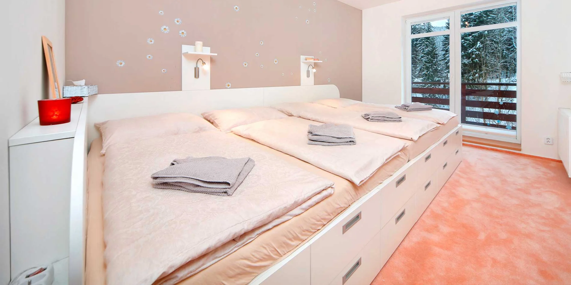 Pobyt v apartmánu ve Špindlu: 2–7 nocí s výhledem na přehradu