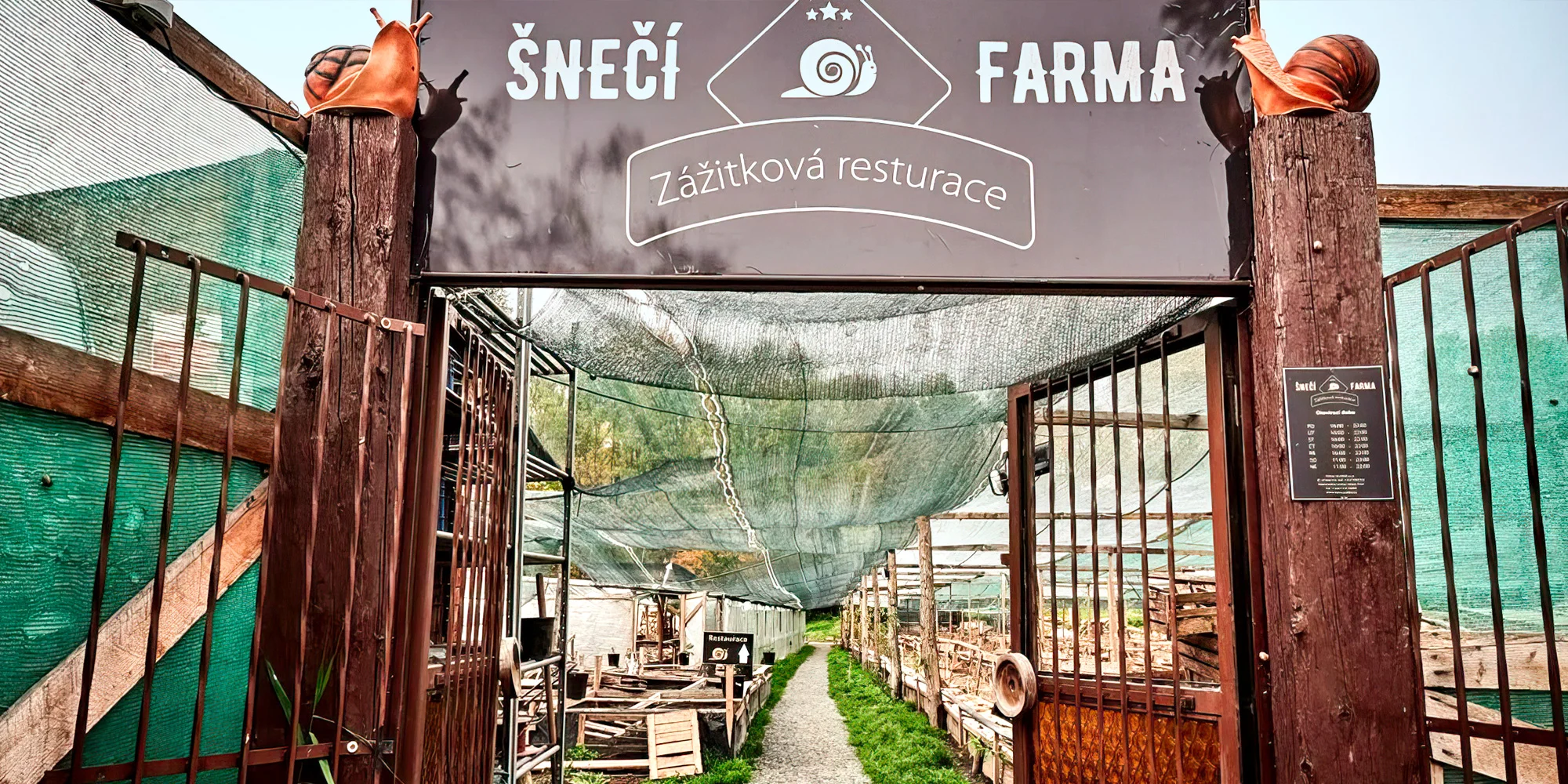 Víkendová exkurze na šnečí farmu včetně vaření a ochutnávky pro 2 osoby