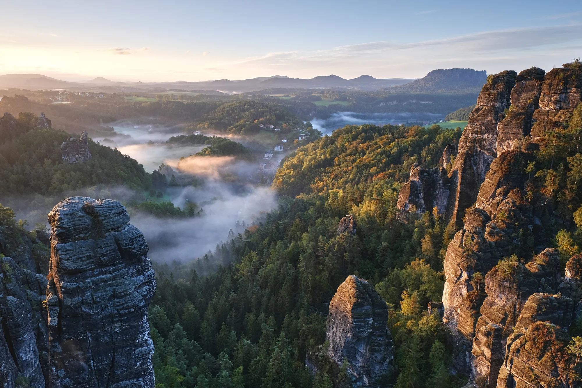 Saské Švýcarsko: snídaně i neomezené saunování, lázně Toskana v docházkové vzdálenosti