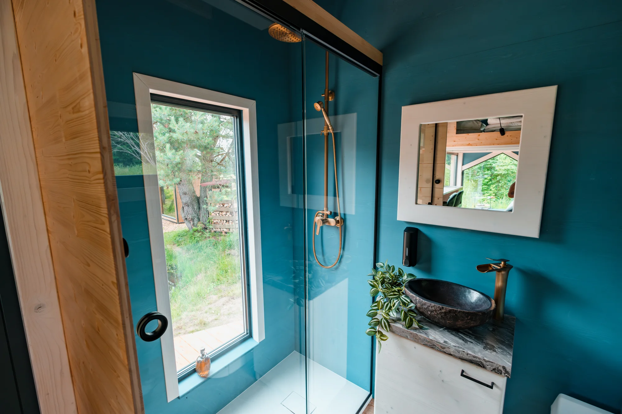 Tiny House Česílko: skvělá poloha blízko Lipna, vlastní sauna i terasa s výhledem