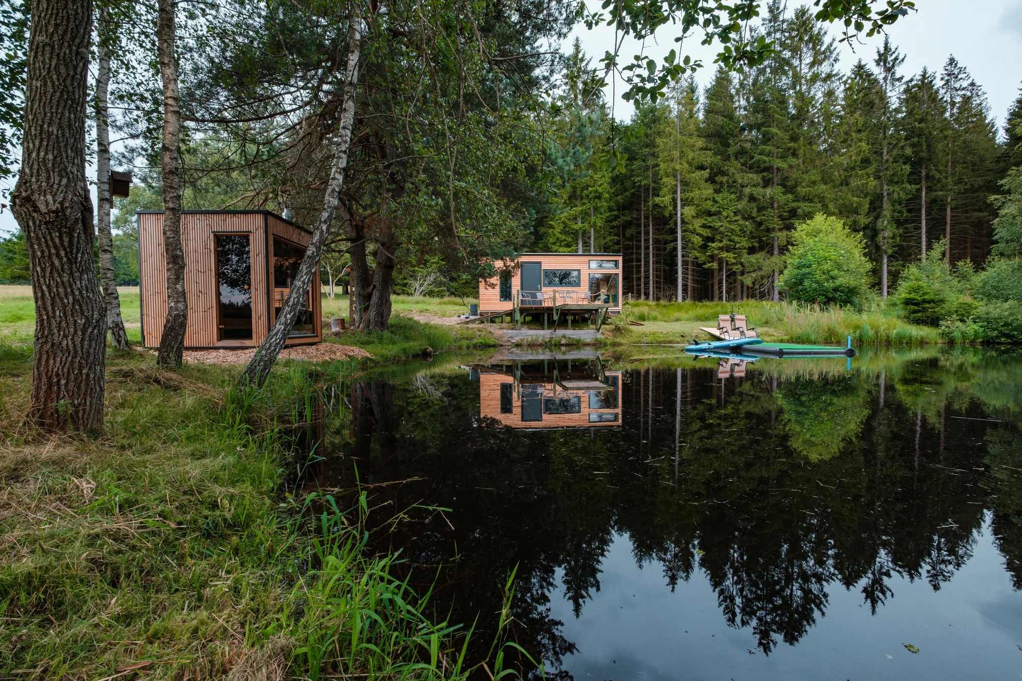 Tiny House Česílko: skvělá poloha blízko Lipna, vlastní sauna i terasa s výhledem