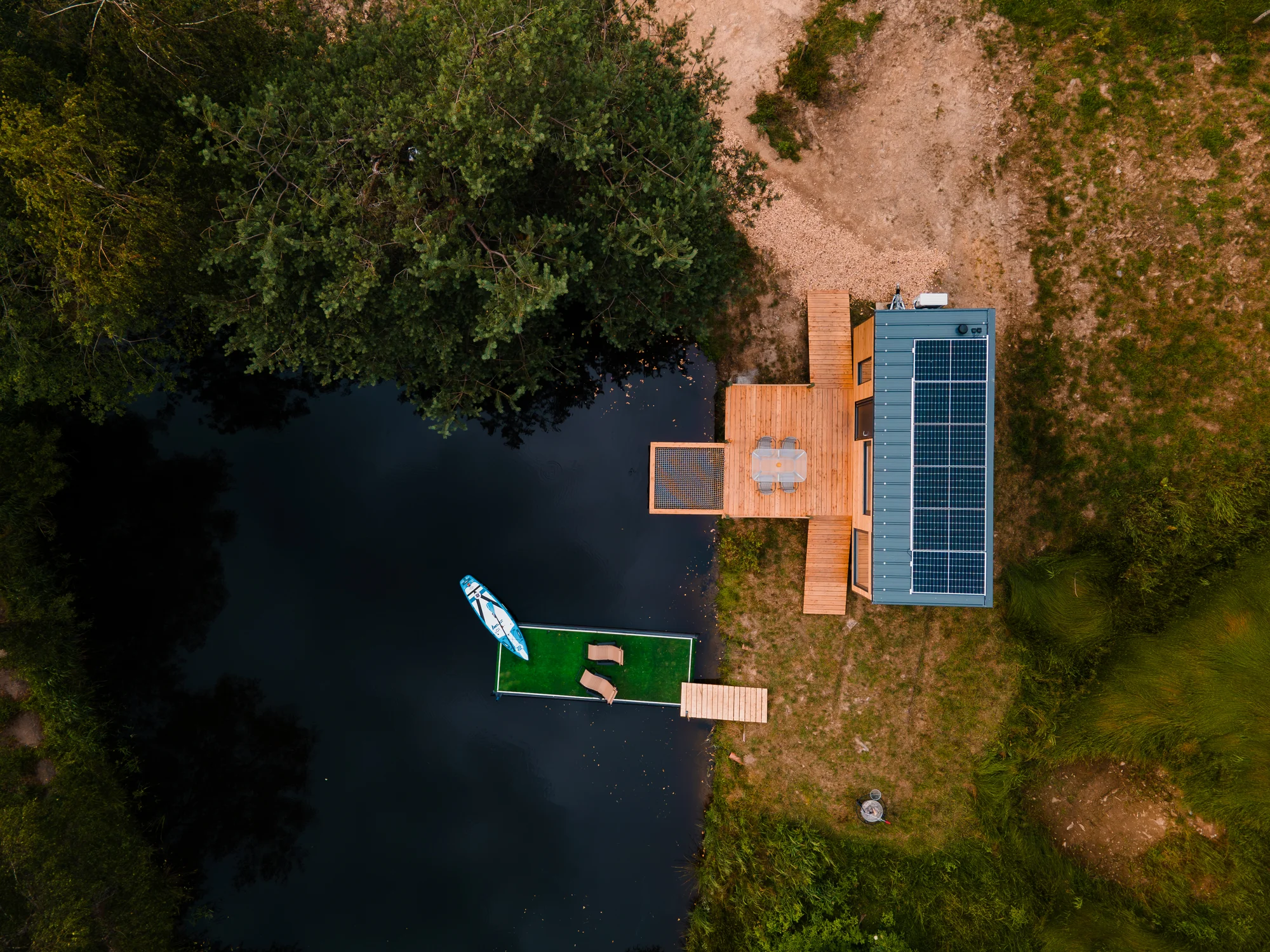 Tiny House Česílko: skvělá poloha blízko Lipna, vlastní sauna i terasa s výhledem