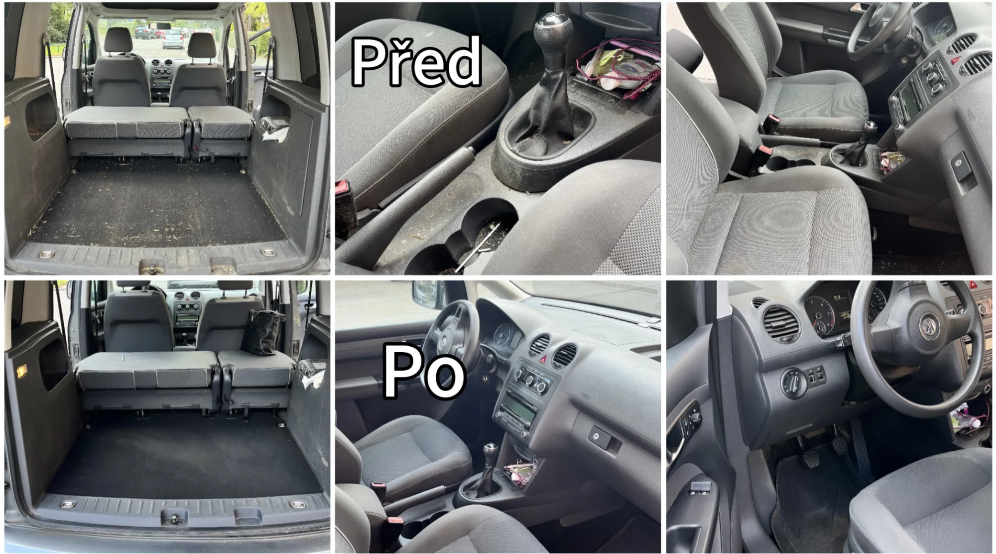 Mobilní čištění interiéru auta i renovace světometu: Brno a okolí