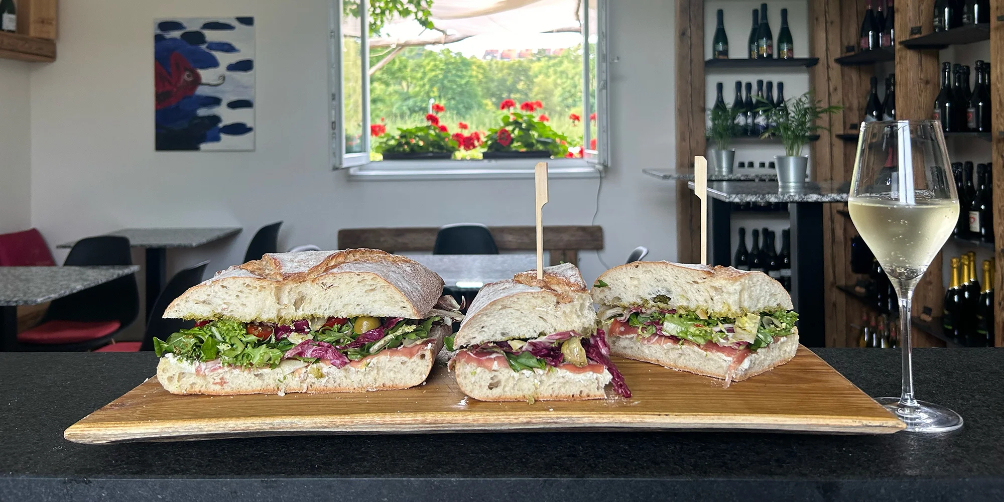 Otevřený voucher do kavárny s prosecco barem a italskými delikatesami u řeky Úslavy