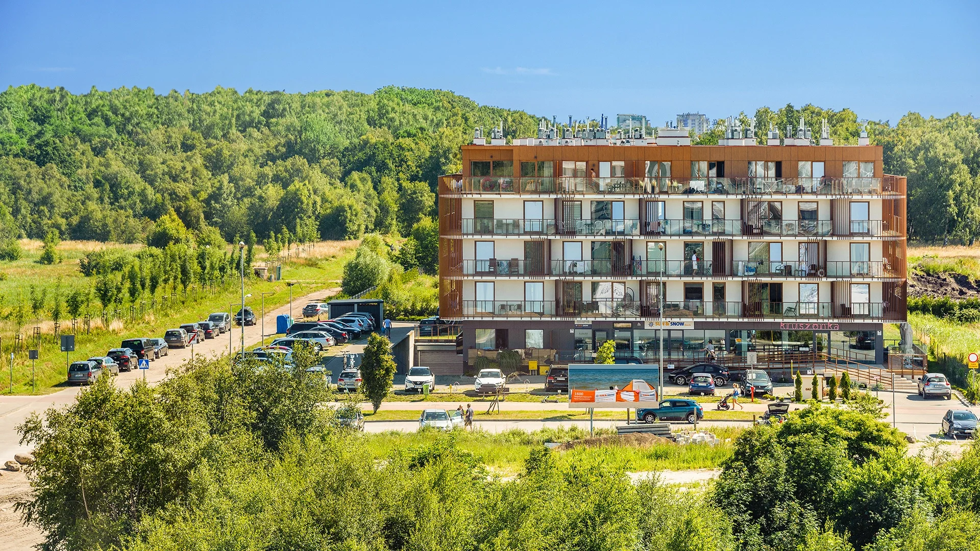 Nové apartmány v polském Kolobřehu blízko od moře: vybavená kuchyňka i bazén a sauna