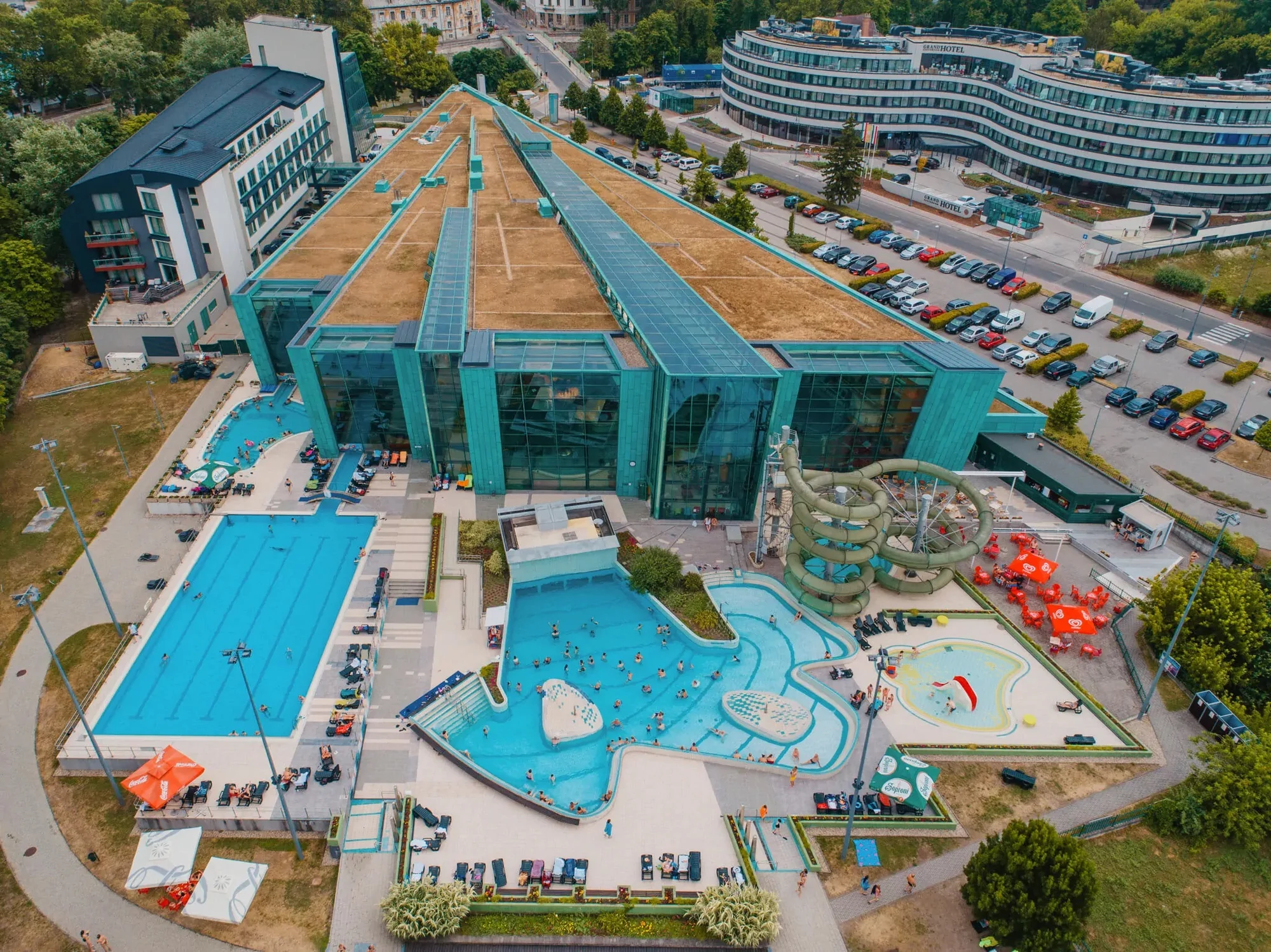 Grand hotel v maďarské Ostřihomi: polopenze, aquapark s wellness, super herna a bazilika na dohled, 2 děti zdarma