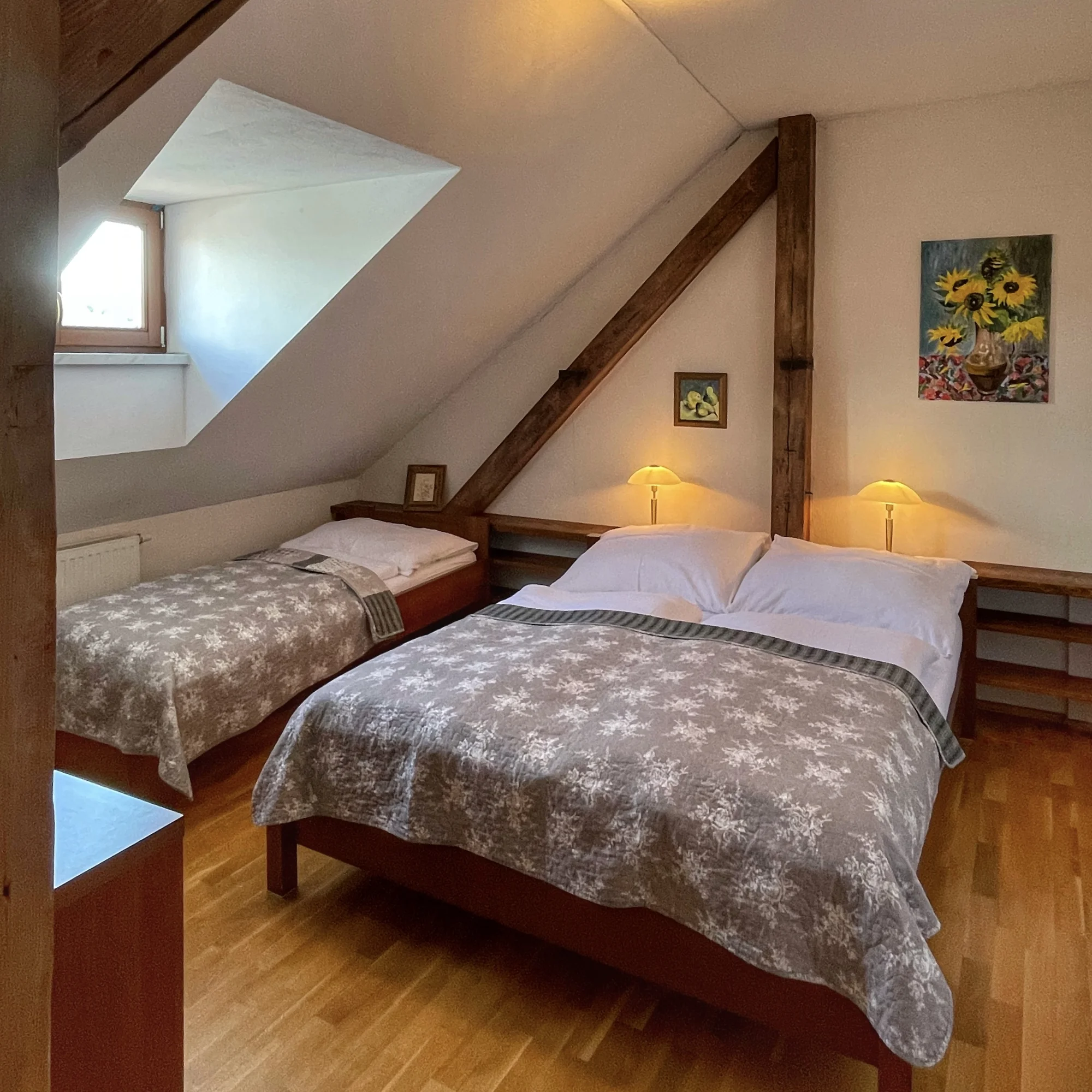Apartmány u NP Šumava pro páry i rodiny: historické prostory, možnost pivních lázní a sauny