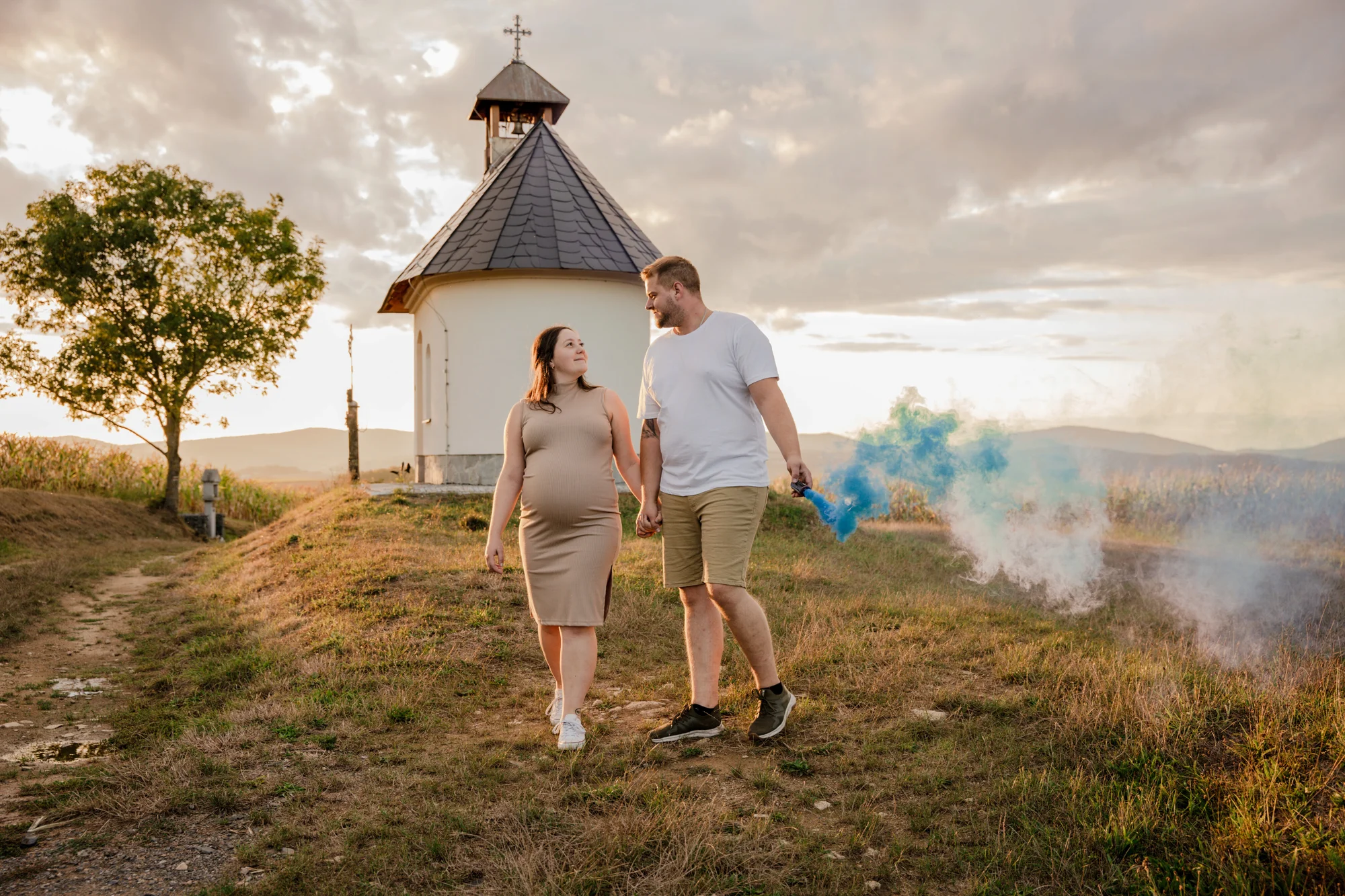 Párové nebo rodinné focení v přírodě: 8-12 fotografií