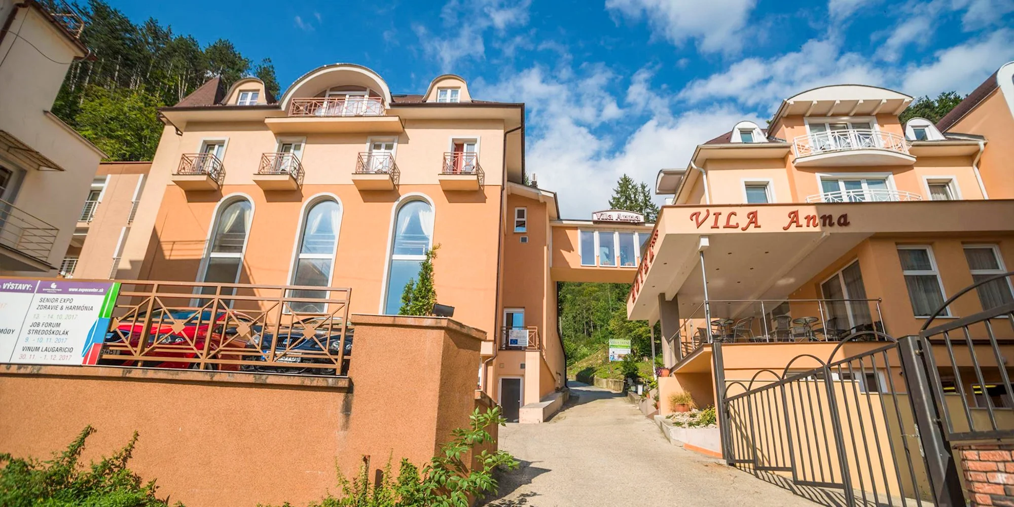 Relax v hotelu Vila Anna v Trenčianských Teplicích: snídaně či polopenze a relax ve wellness