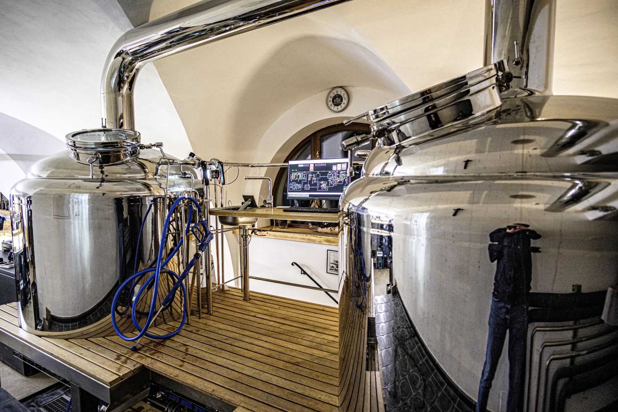 Prohlídka klášterního pivovaru až pro 2 osoby a degustace piv z tanku