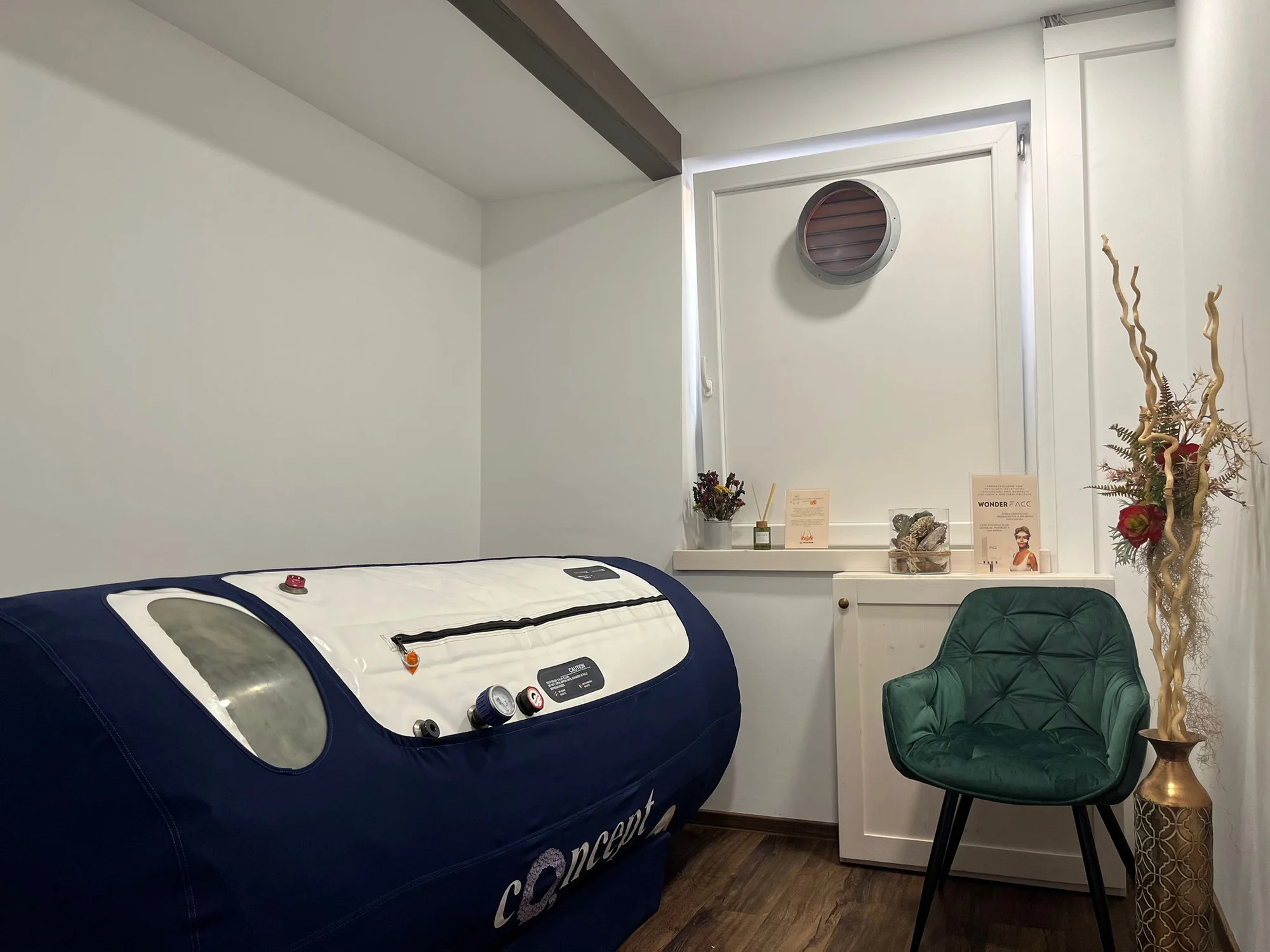 Hyperbarická kyslíková komora pro zlepšení spánku, imunity, trávení i pro podporu hubnutí