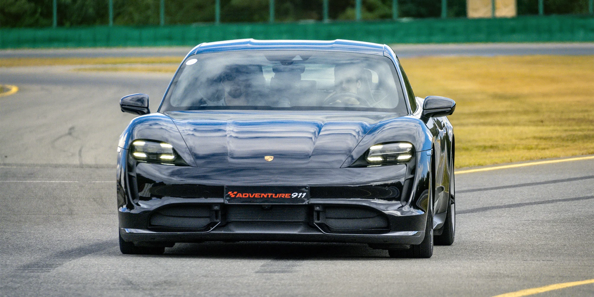 Porsche Taycan Turbo: spolujízda na závodním okruhu