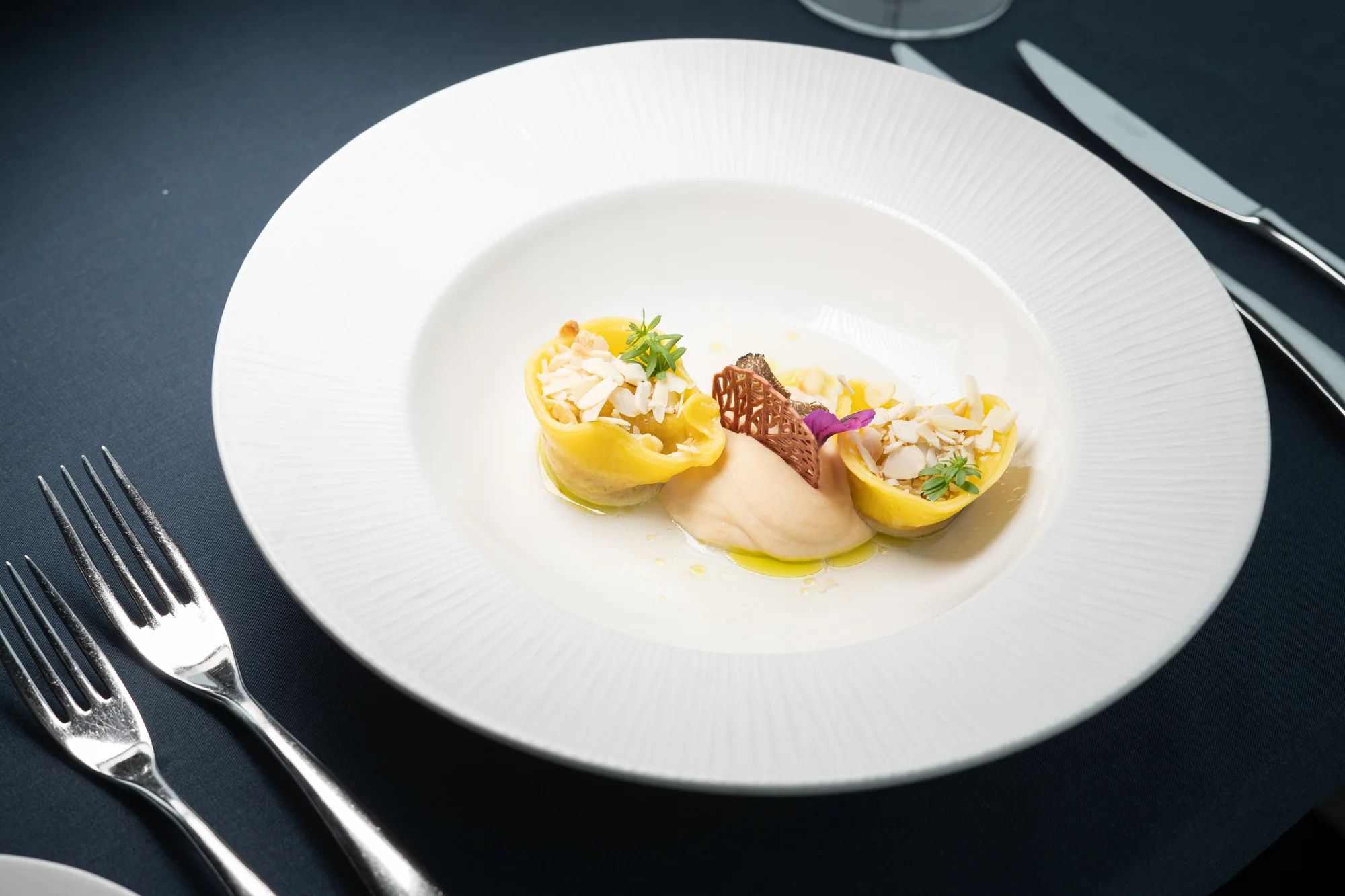 Luxusní 5chodové menu v Žižkovské věži: foie gras, siven, kachní prsa a signature cocktail