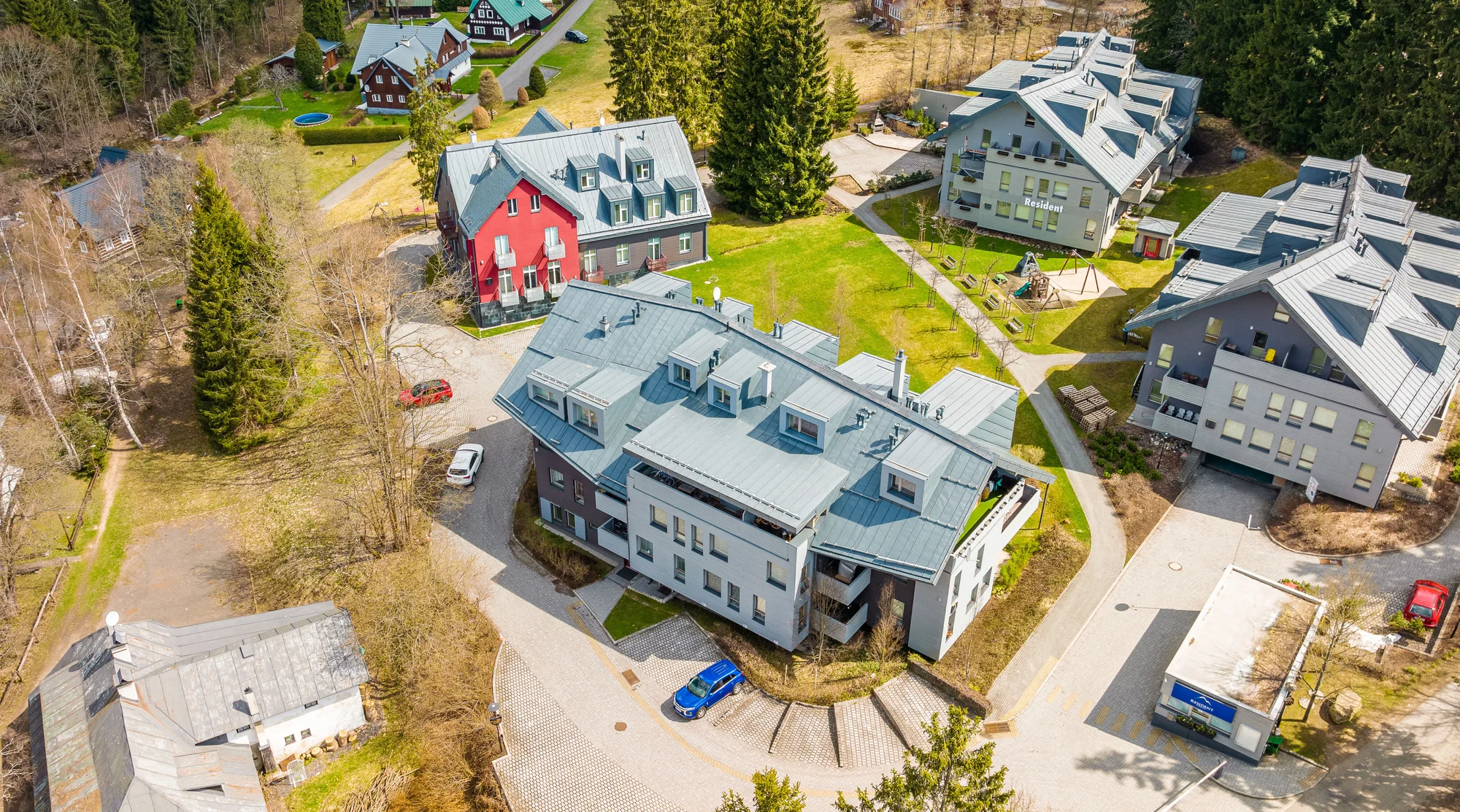 Krásné apartmány v Harrachově: bez stravy nebo se snídaní a se vstupem do saunového světa Grotta Spa