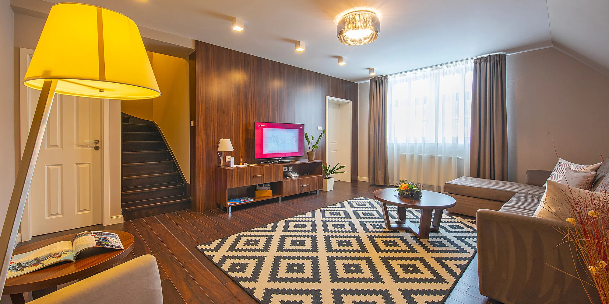 Dovolená v Tatranské Lomnici: prostorné apartmány, wellness a sleva do Aquacity
