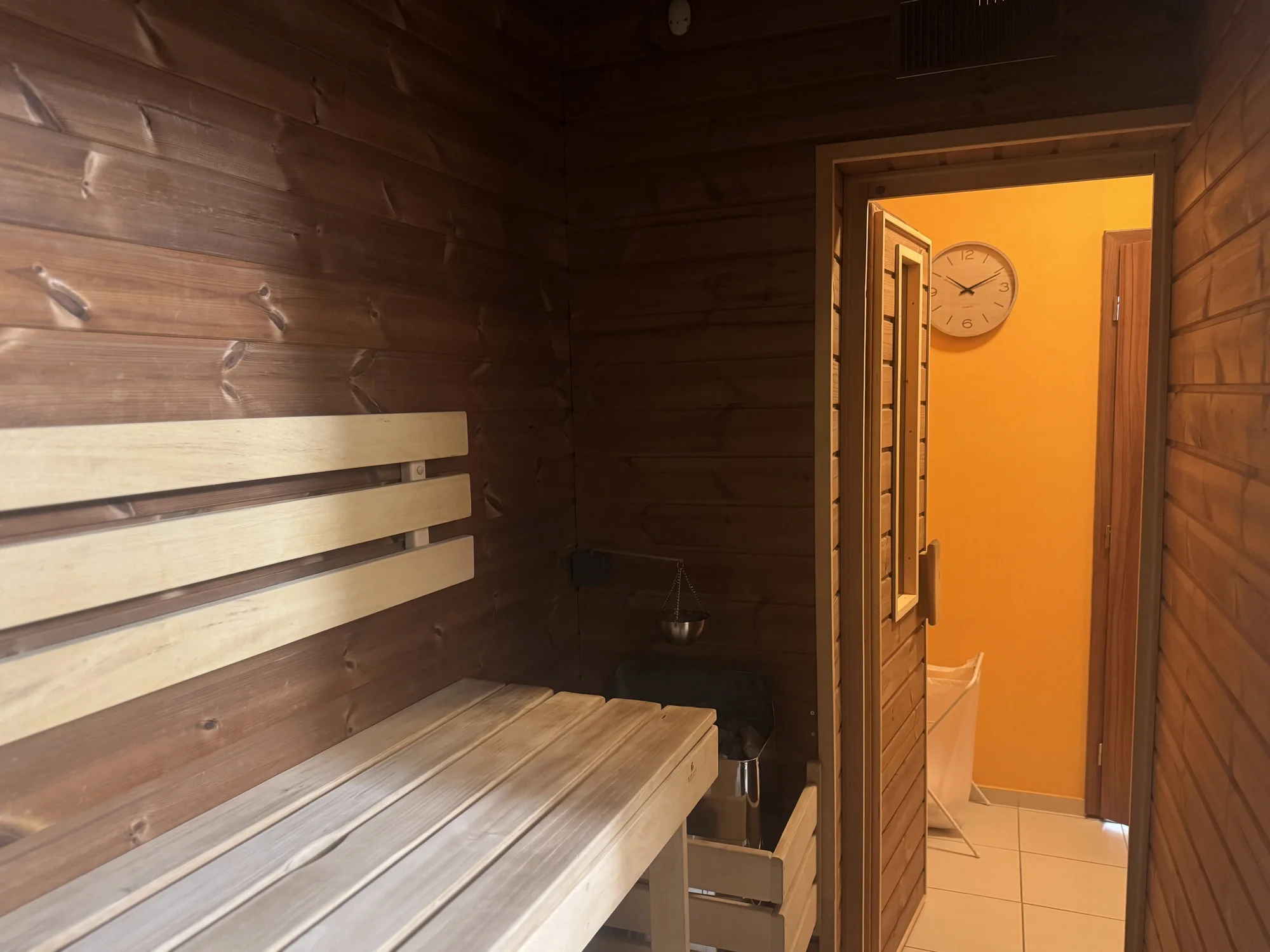 Hodinový relax v privátní finské sauně jen pro vás dva