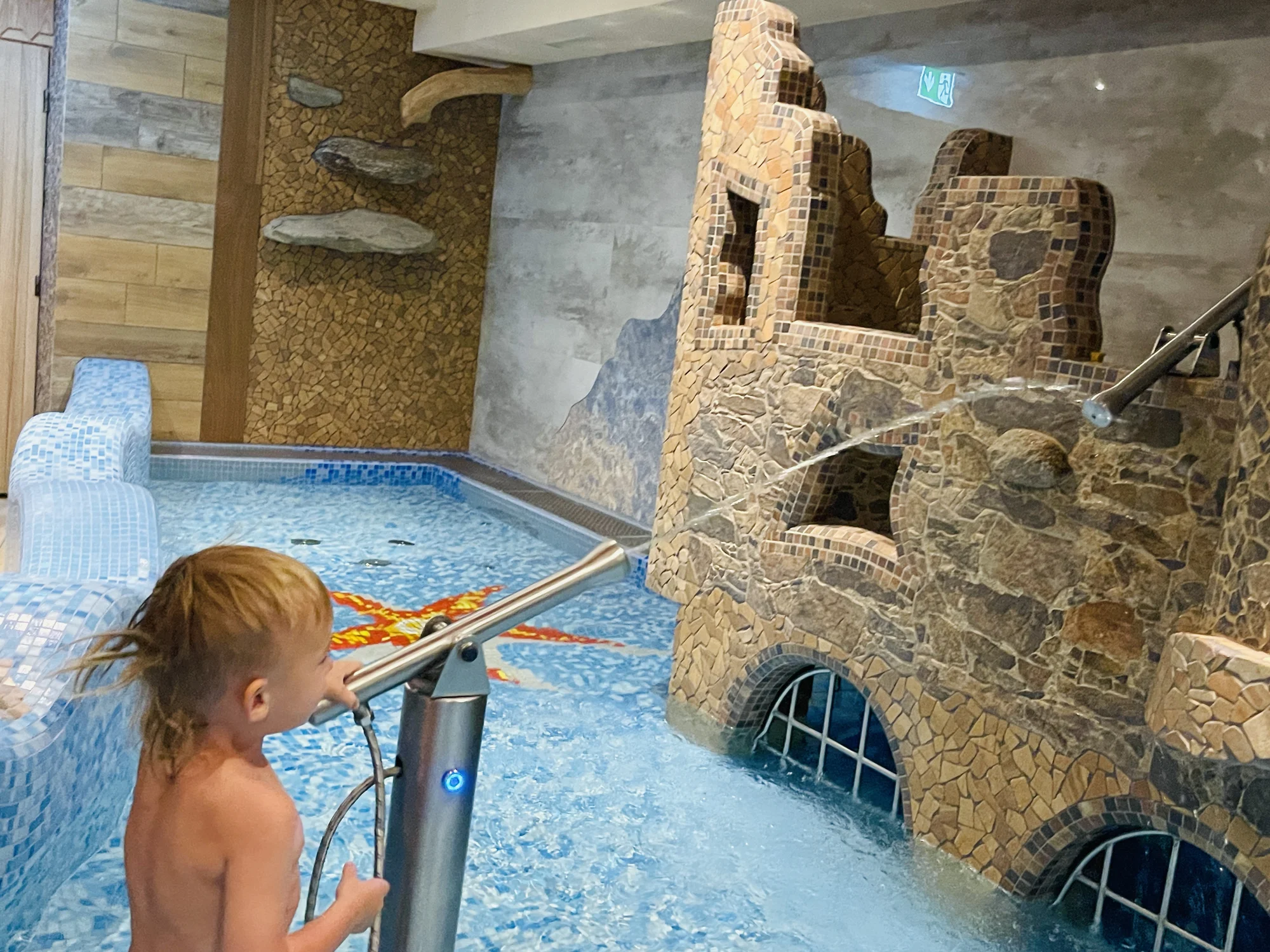 Vstup nebo permanentka do stylového hradního wellness pro pár i rodinu: vířivka i sauny