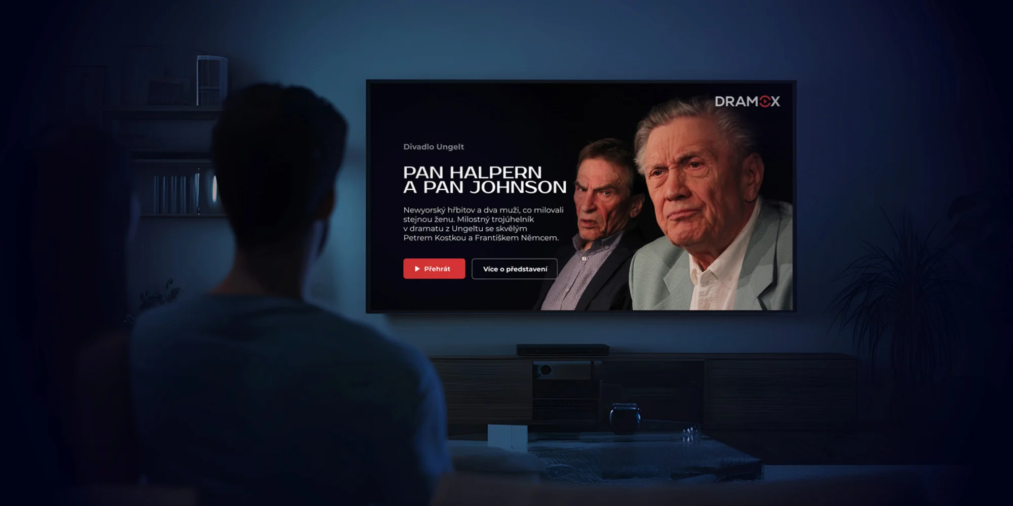 Stovky divadelních představení u vás doma: předplatné Dramox.cz