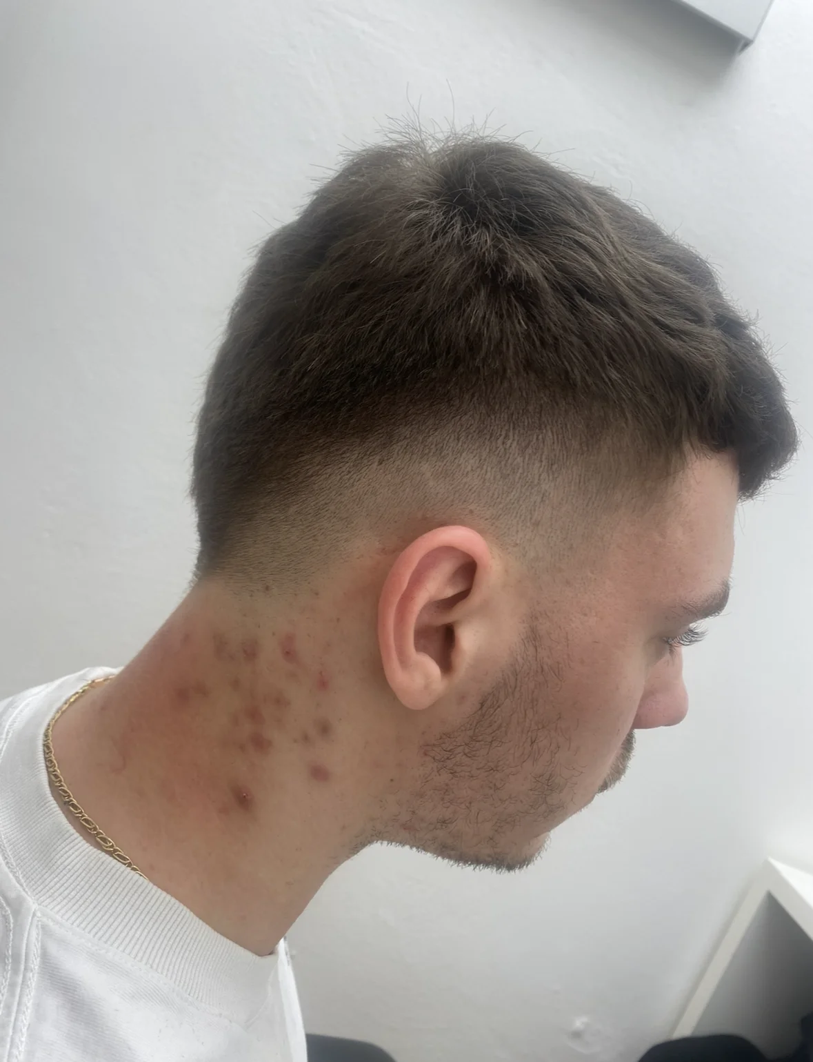 Profesionální pánský střih se závěrečným stylingem