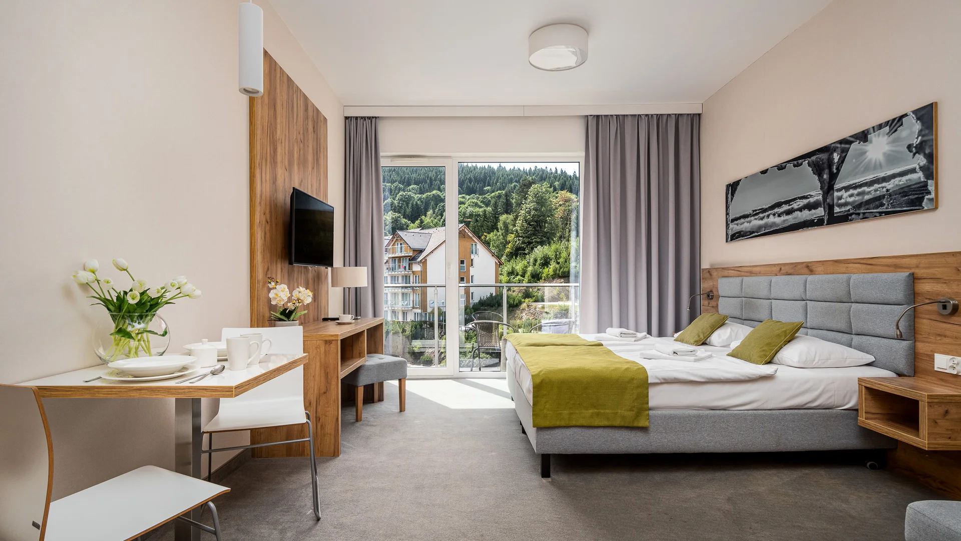 Polský Králický Sněžník: moderní apartmány, snídaně či polopenze, neomezený wellness i aktivity