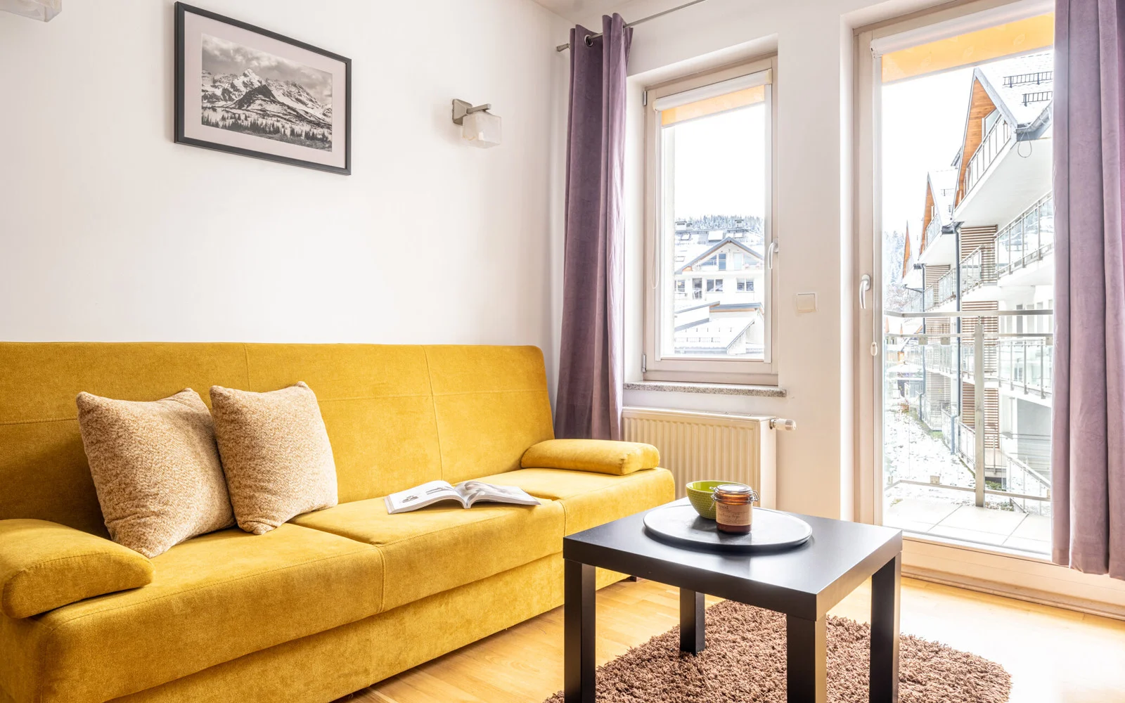 Krásné apartmány v centru Zakopaného s neomezeným wellness: pro dva i celou rodinu