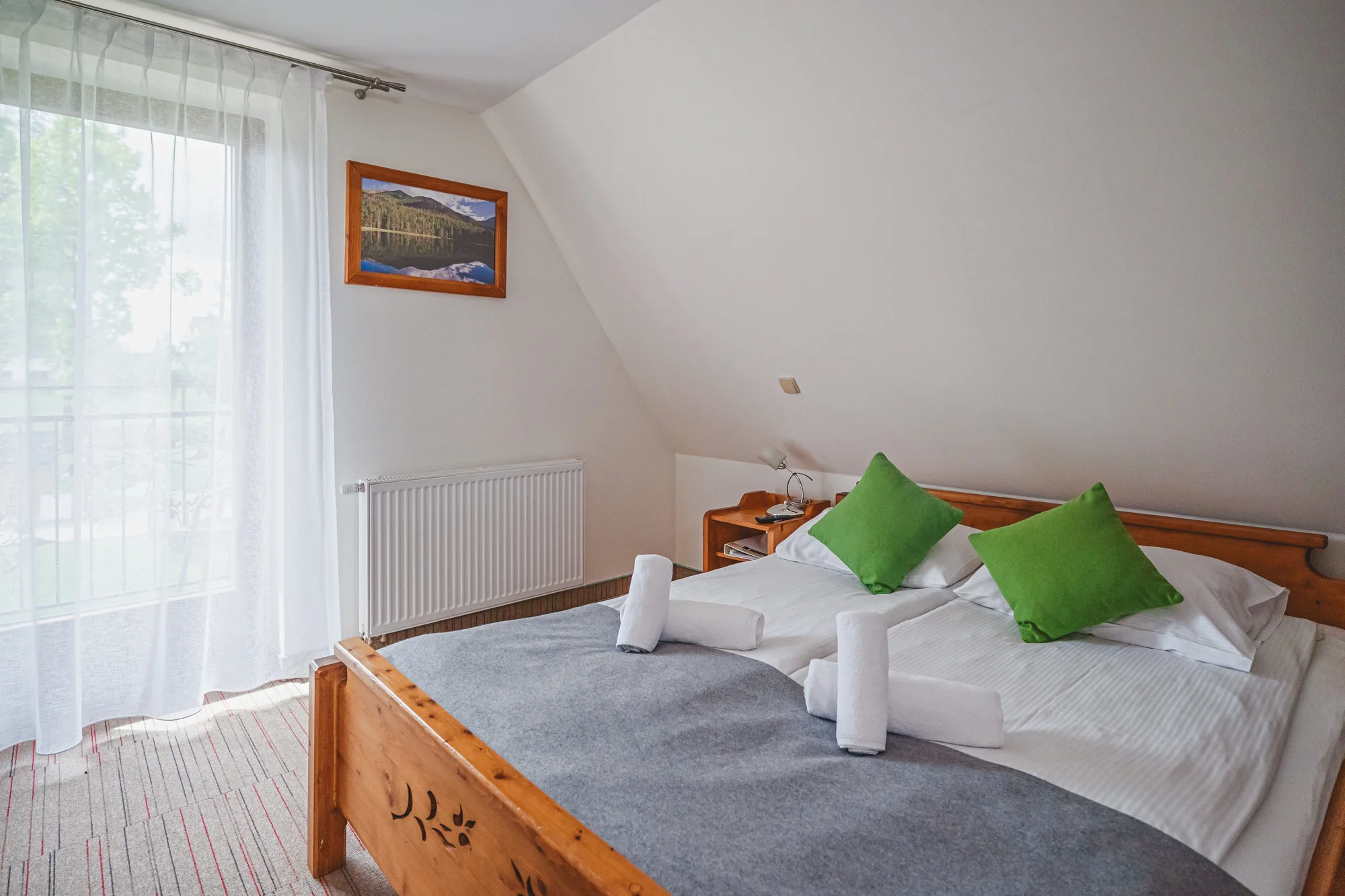 Hotel Eco Tatry v údolí Kościeliska v polských Tatrách: hodina ve wellness a snídaně