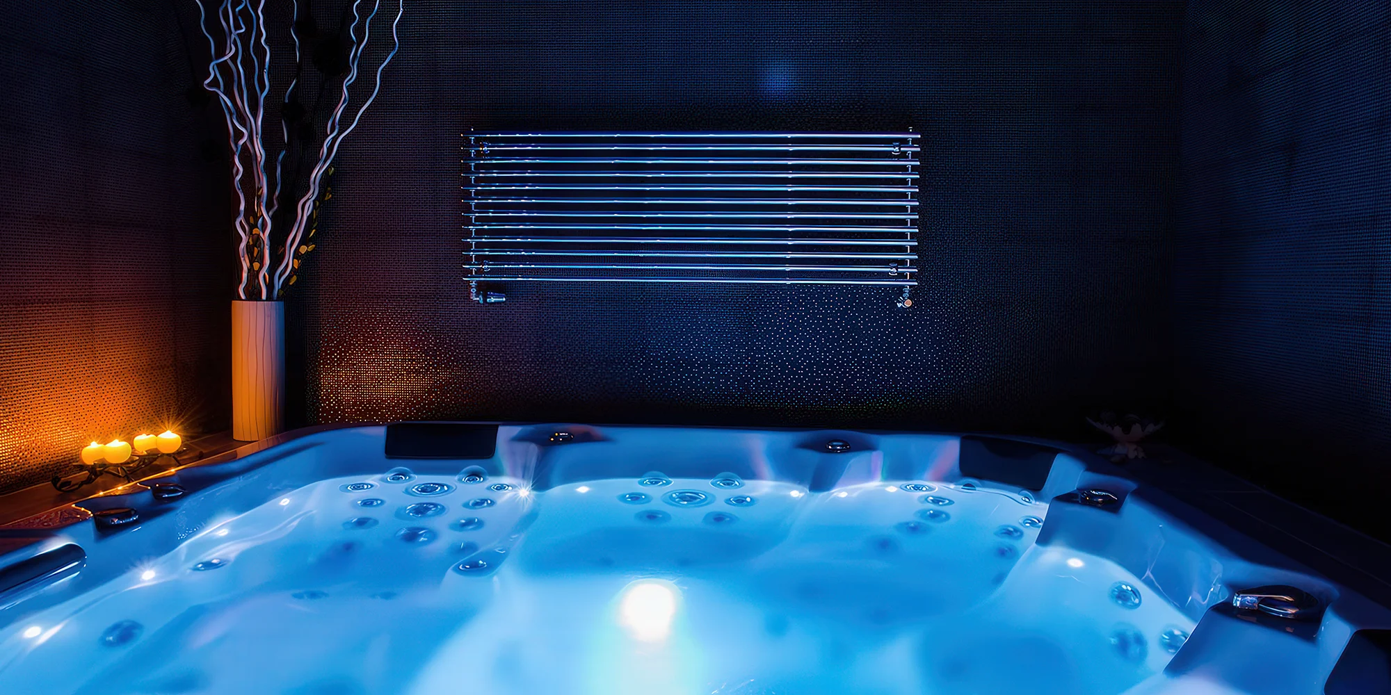Privátní wellness až pro 4 osoby: vířivka, infrasauna i parní kabina